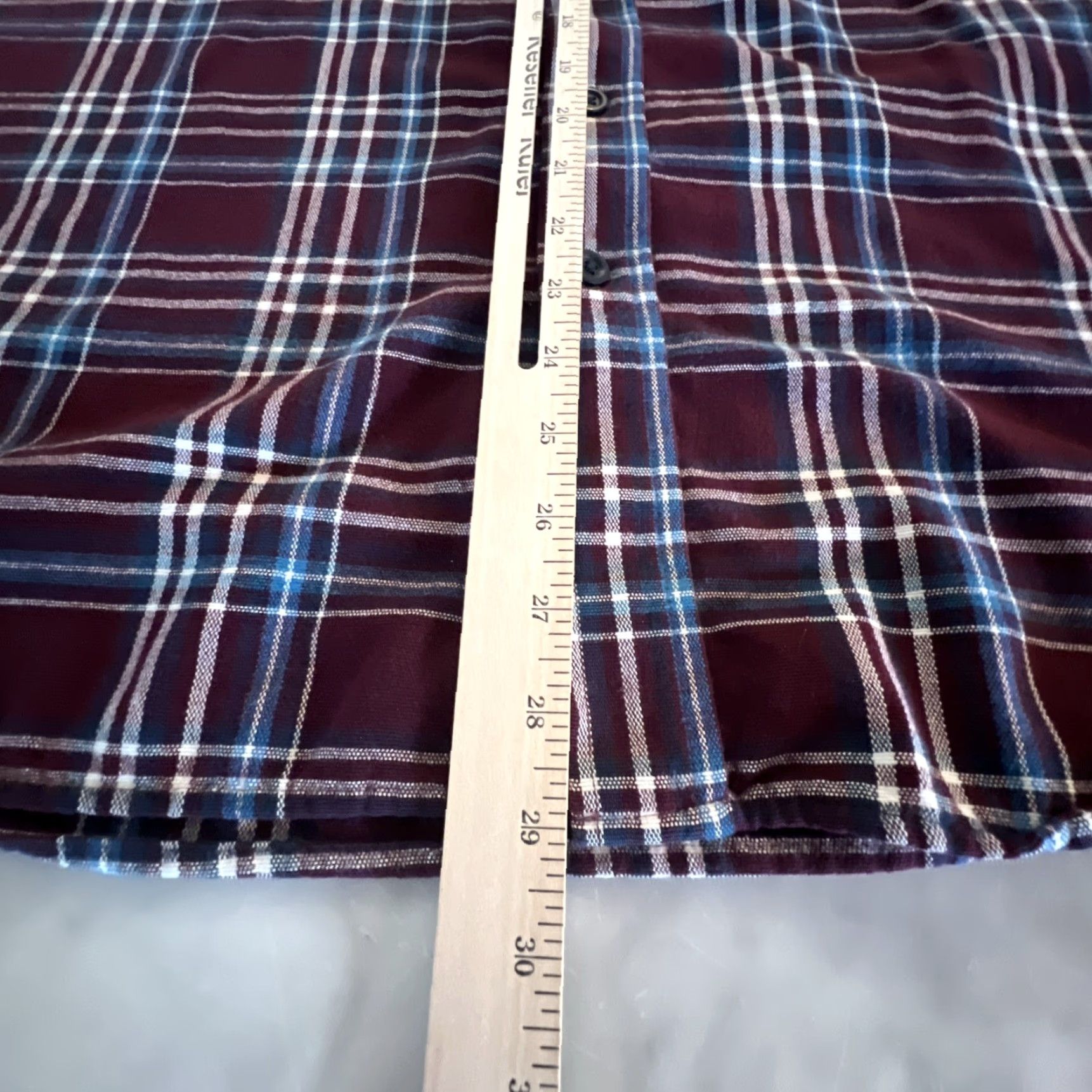 Vintage LL Bean Shirt Mens Medium Flannel Plaid Chamois Cloth Traditional Fit Button-Up Size US M / EU 48-50 / 2 - 6 Thumbnail