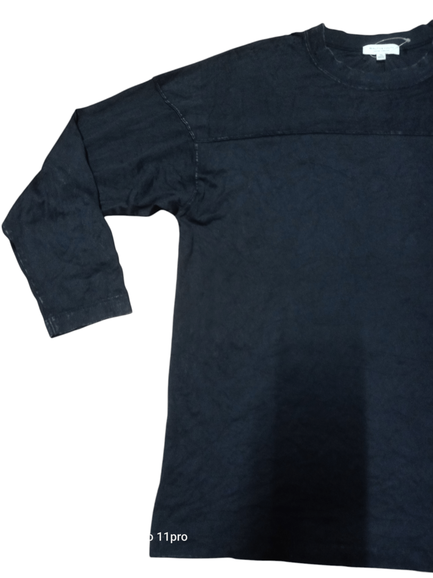 BEAUTY&YOUTH × Japanese Brand × United Arrows Narrow Black LongSleeve Tee Shirt Size US M / EU 48-50 / 2 - 6 Thumbnail