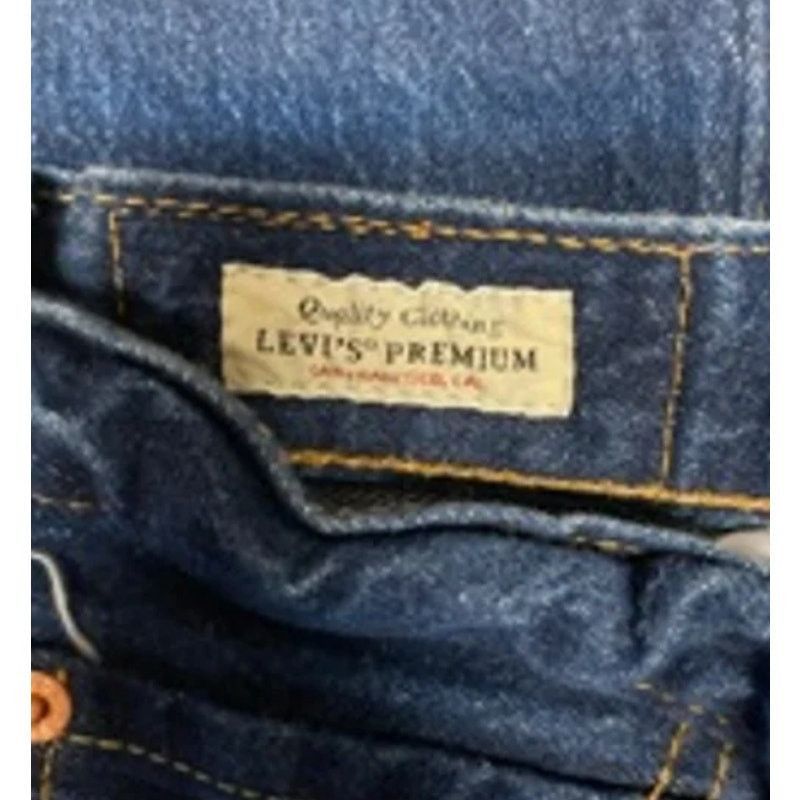 Levi's Classic Vintage Dark Wash Straight Jeans Levi’s Premium W32 Size 32" / US 10 / IT 46 - 3 Thumbnail
