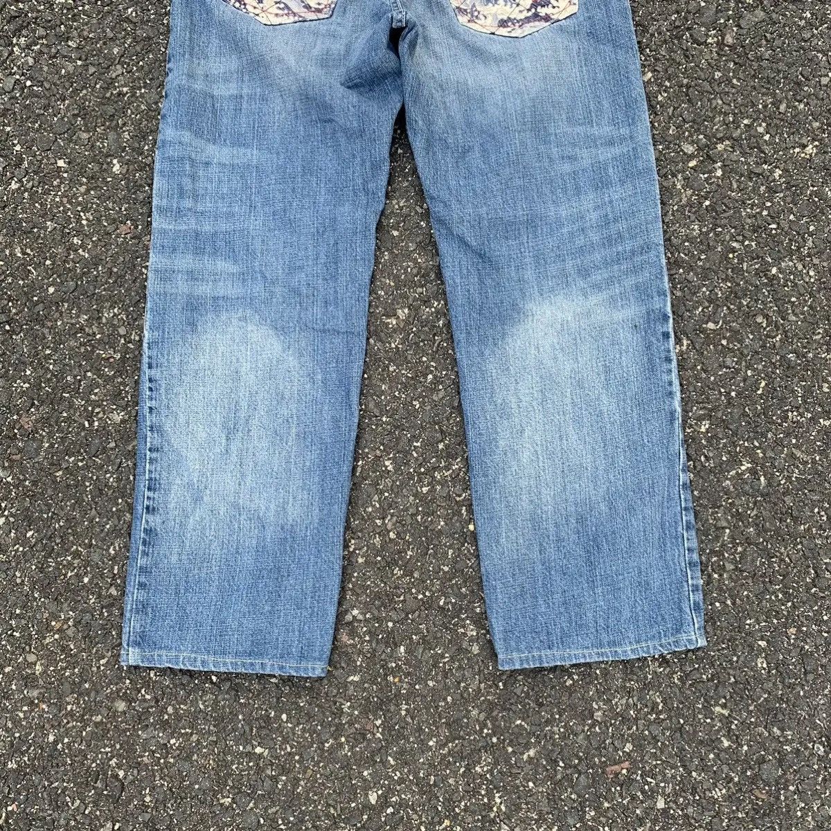 Japanese Brand 💥 HOT ITEM 💥 Vintage Kara Kuri Tamashi Jeans Denim Pants Size US 30 / EU 46 - 15 Thumbnail