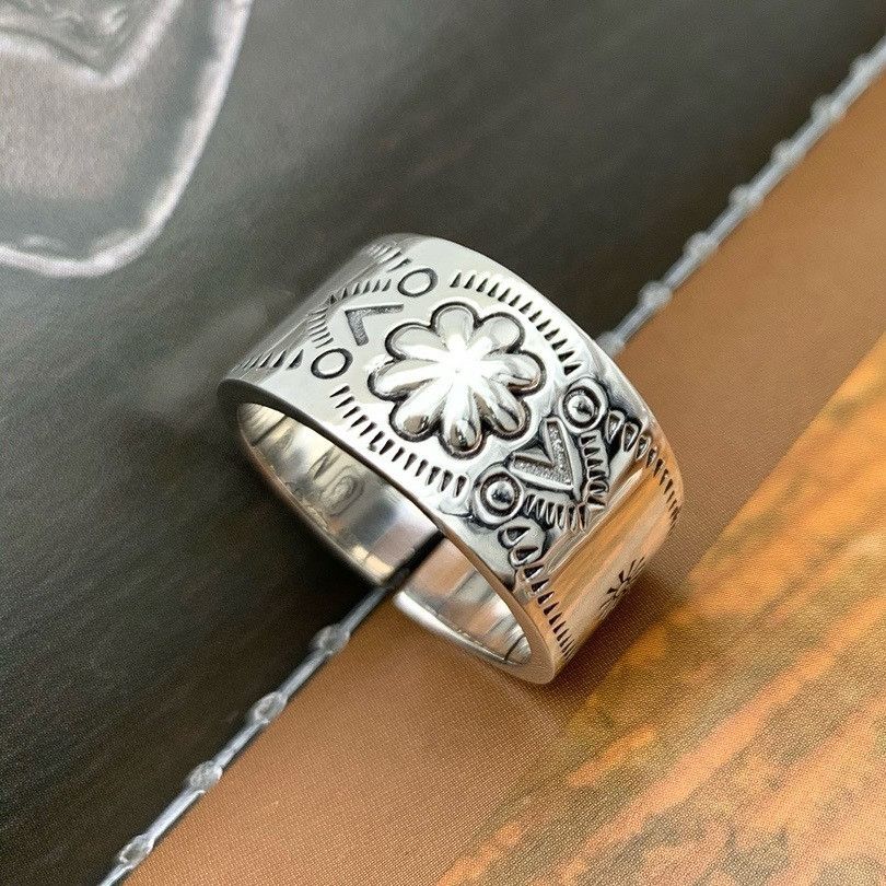 Jewelry New Design Jewelry Rings Open Size Chrome Ring (Size 7-13) Size ONE SIZE - 3 Thumbnail