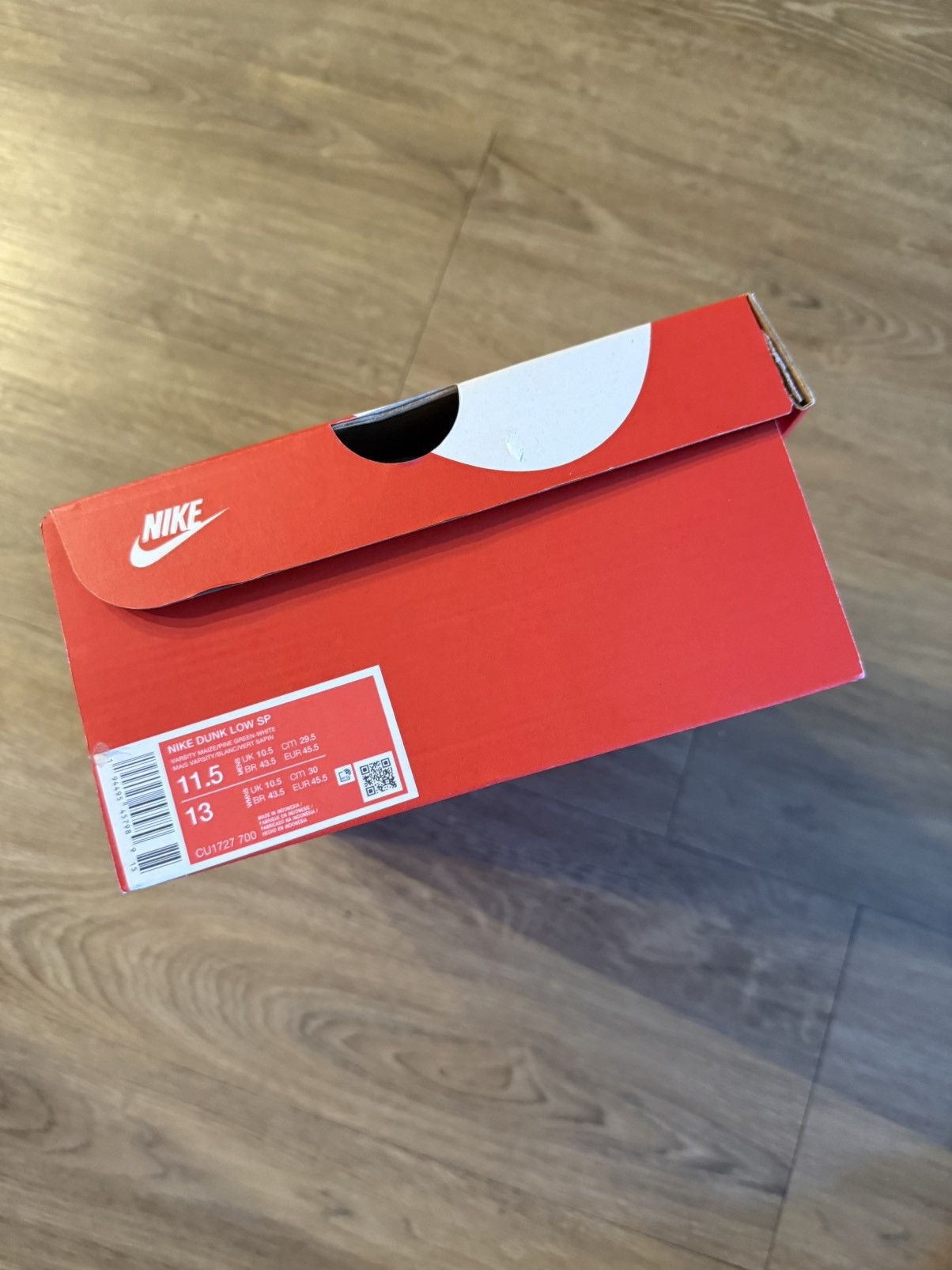 Nike Dunk Low “Brazil” Size US 11.5 / EU 44-45 - 2 Thumbnail