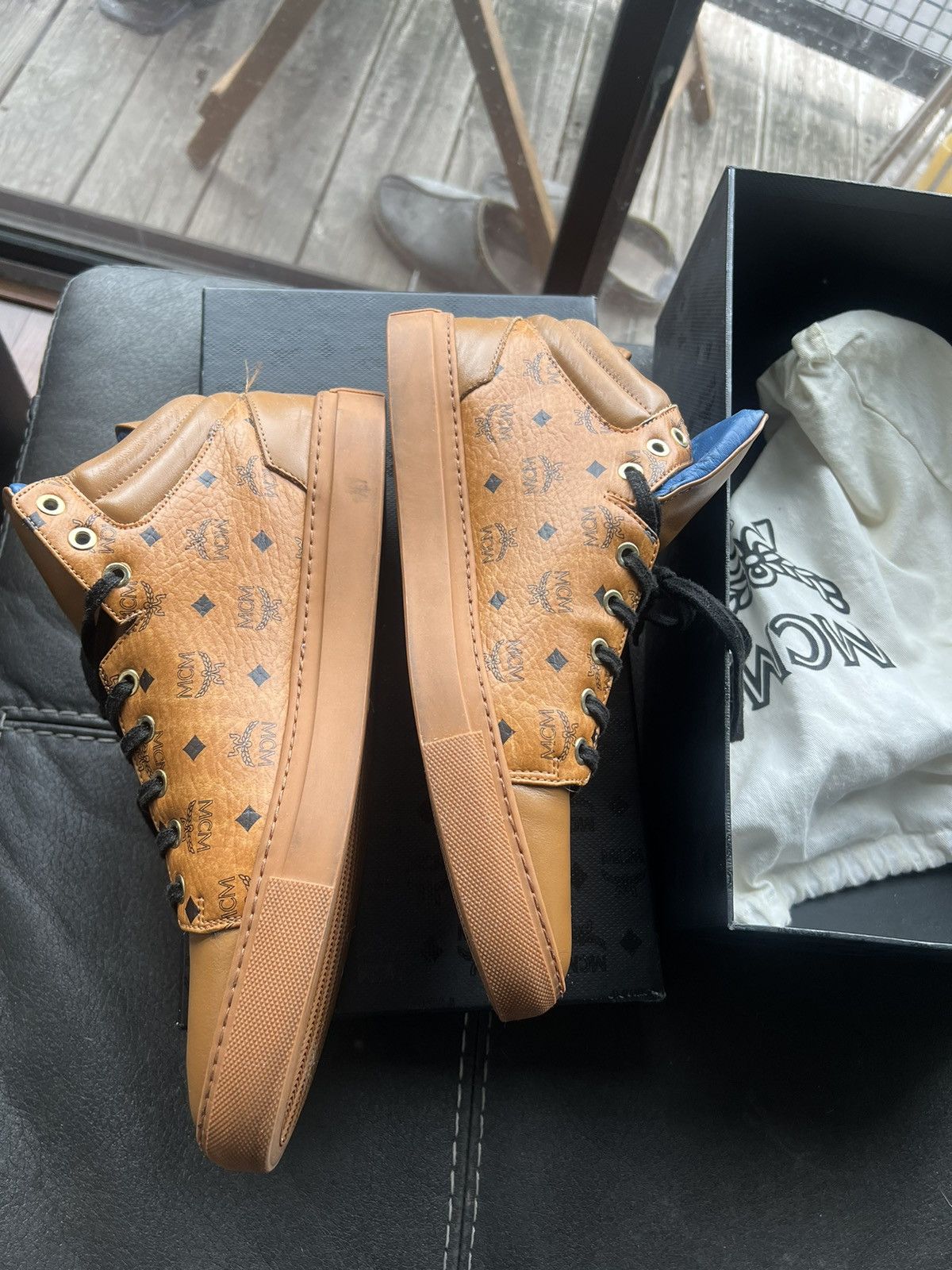 MCM Mcm low tops Size US 11 / EU 44 - 3 Thumbnail