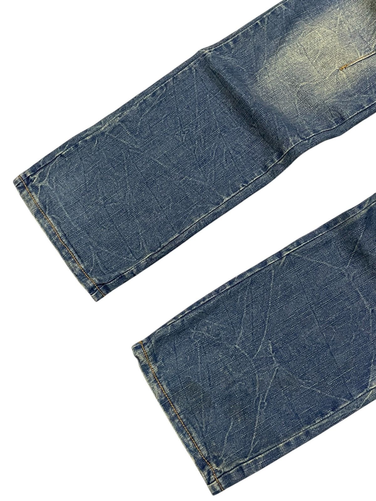 Hysteric Glamour × In The Attic × Japanese Brand In The Attic Japan Muddy Wash Honeycomb Embellished Jeans Size US 30 / EU 46 - 5 Thumbnail