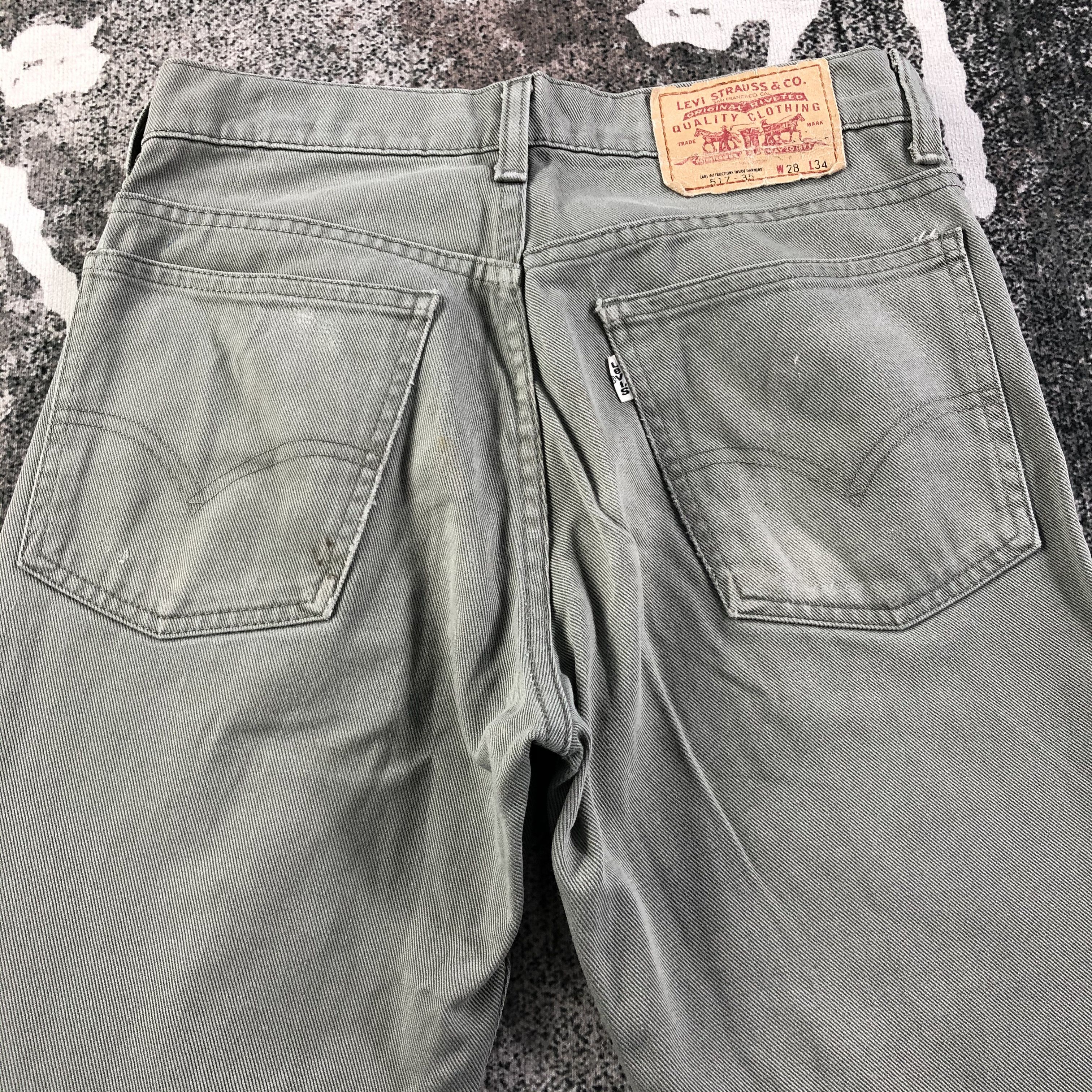 Levi's Vintage Levis 517 Jeans Flare Denim 28x27 Size US 28 / EU 44 - 4 Thumbnail