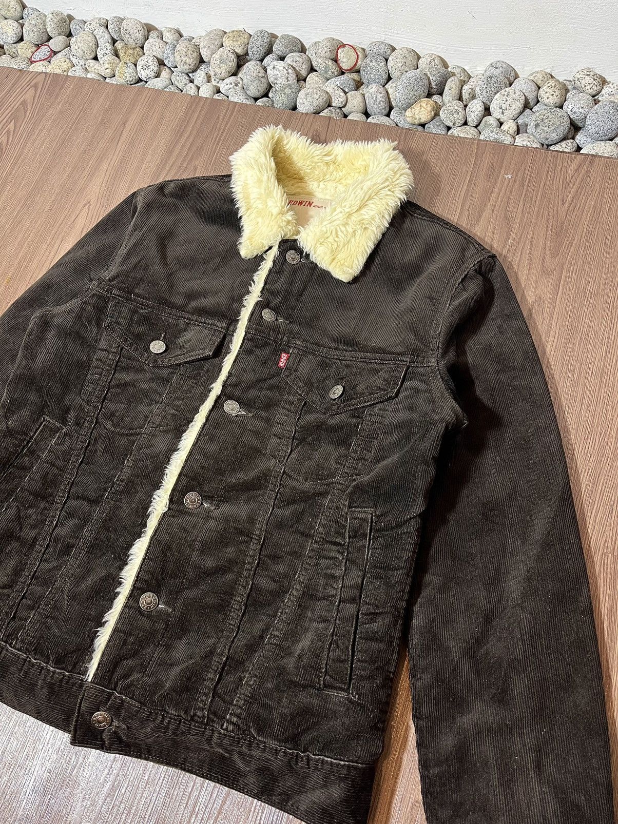 Edwin Edwin 503 Corduroy Trucker Jacket Size US M / EU 48-50 / 2 - 4 Thumbnail