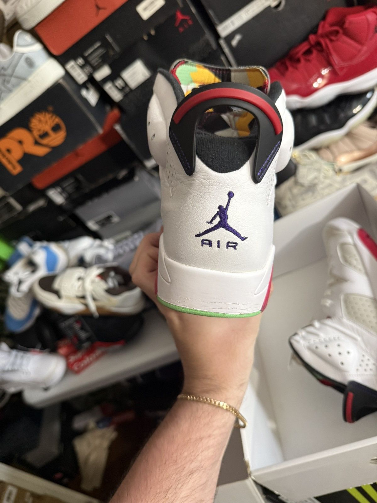 Jordan Brand Jordan retro 6 hare sz 8.5 Size US 8.5 / EU 41-42 - 4 Thumbnail