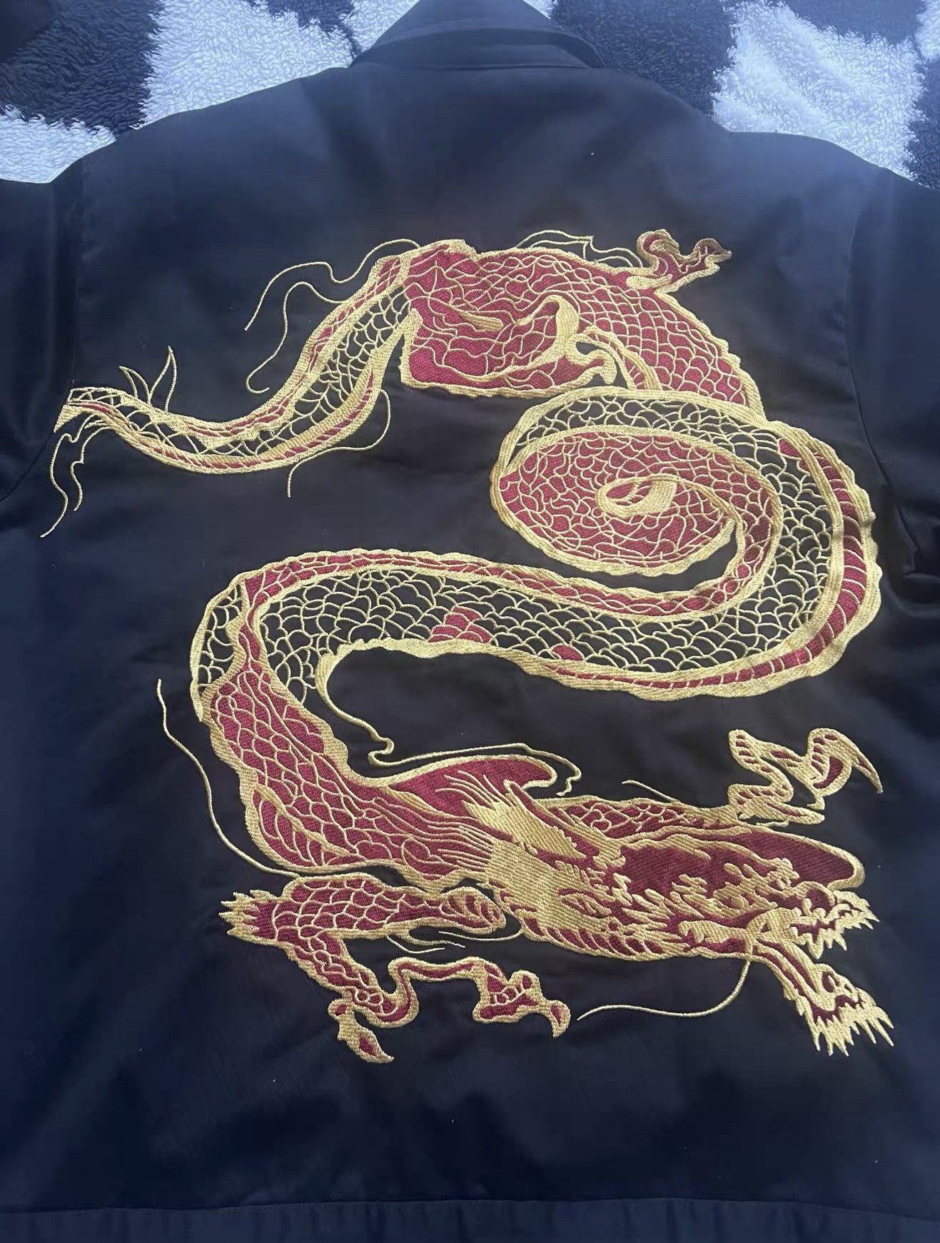 Supreme Supreme dragon work jacket black Size US M / EU 48-50 / 2 - 2 Thumbnail