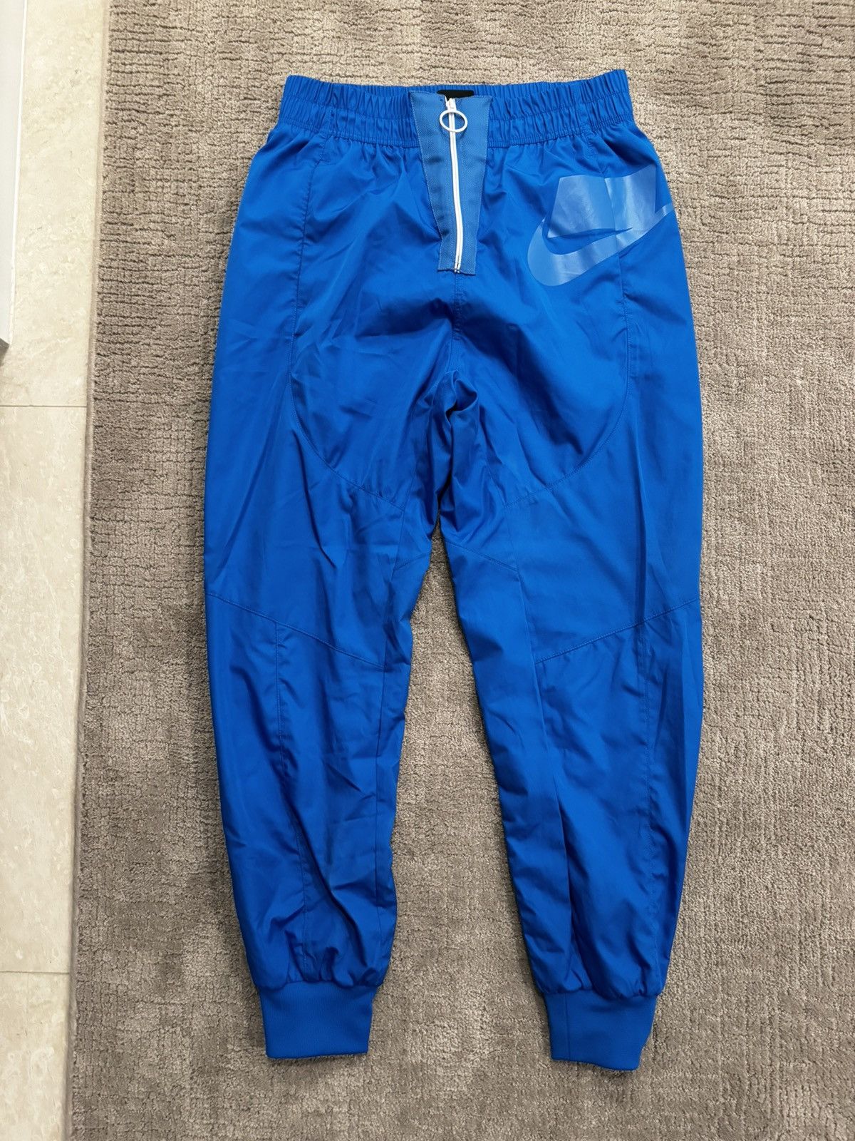 Nike Nylon Jogger Pants - Pacific Blue - Size M Size US 32 / EU 48 - 1 Thumbnail
