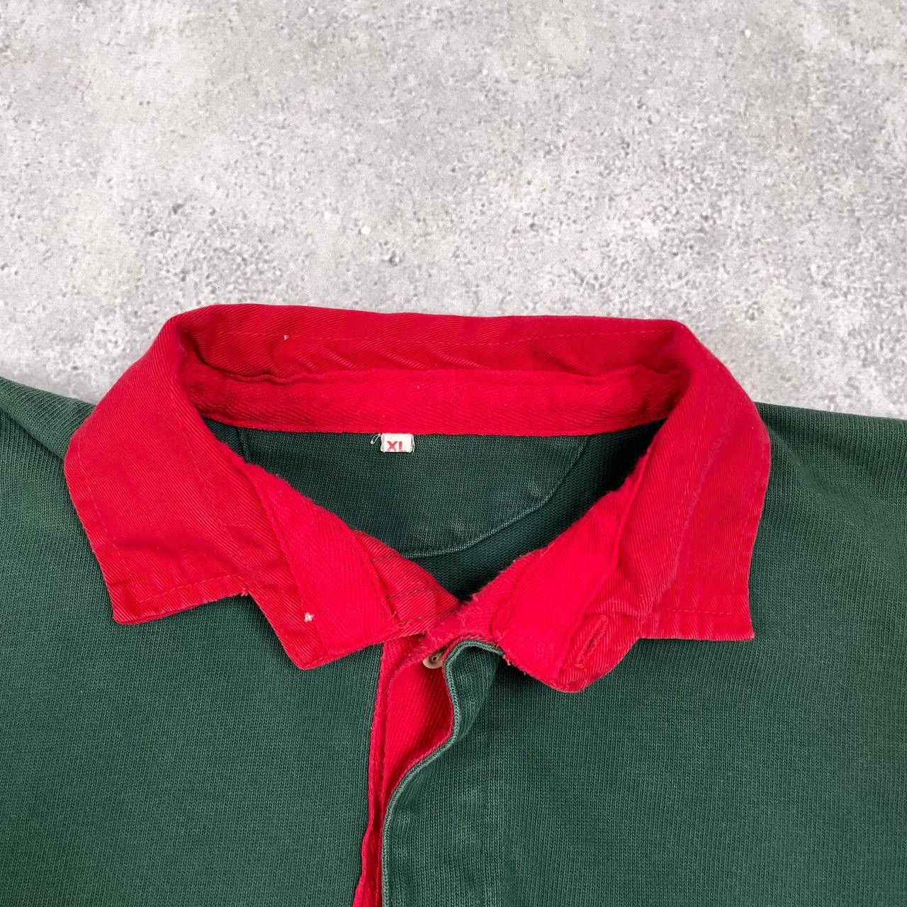 Vintage Vintage 2002 Canada Rugby Club Polo Shirt Faded Green XL Size US XL / EU 56 / 4 - 6 Thumbnail