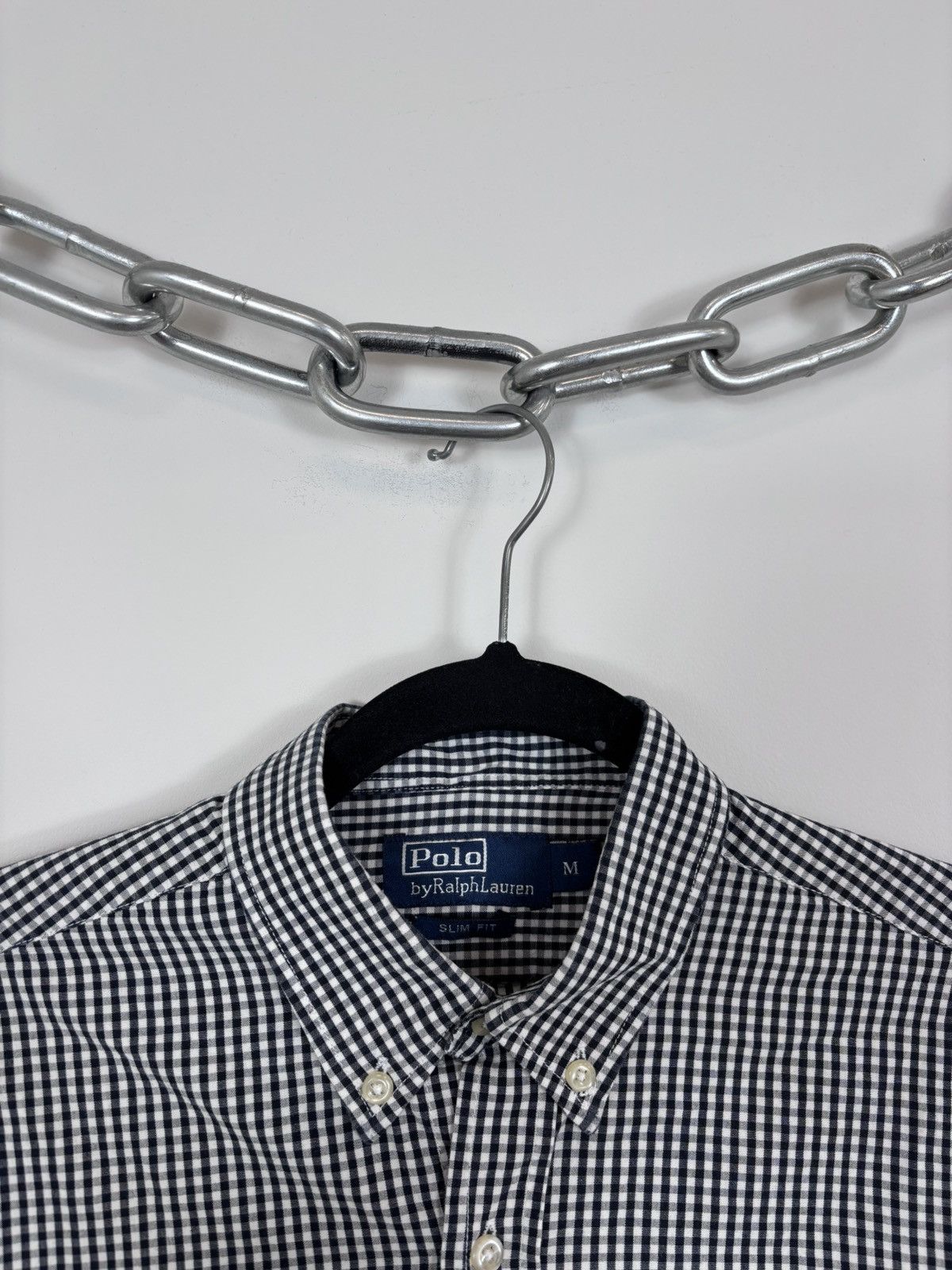 Polo Ralph Lauren Polo Ralph Lauren Vintage Gingham Check Long Sleeve Shirt Size US M / EU 48-50 / 2 - 4 Thumbnail