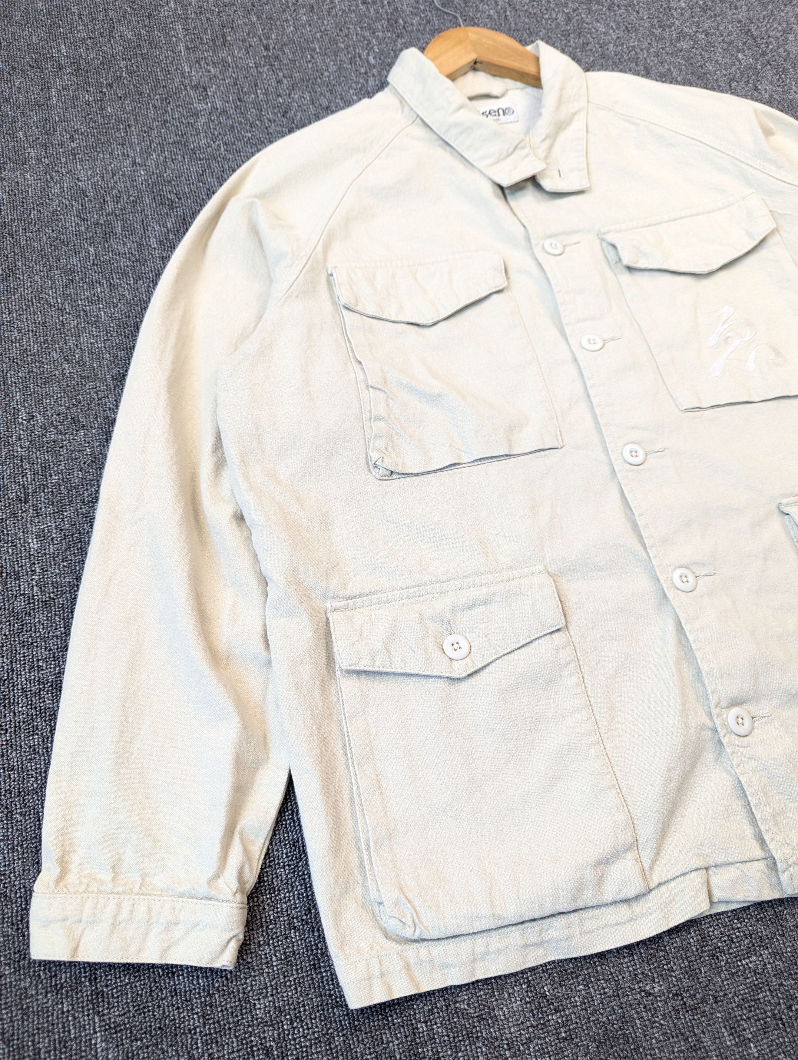 Vintage Vintage Evisen Skateboarding 4 Pocket Button Ups Jacket Size US XL / EU 56 / 4 - 3 Thumbnail