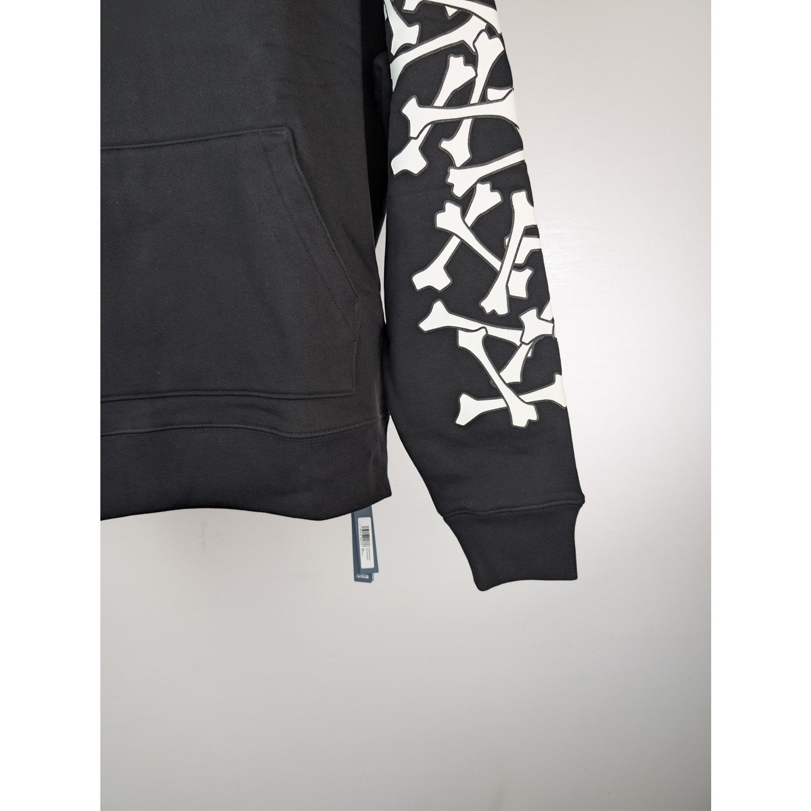 Amiri o1rshd1 Bones Stacked Hoodie in Black Small Size US S / EU 44-46 / 1 - 6 Thumbnail