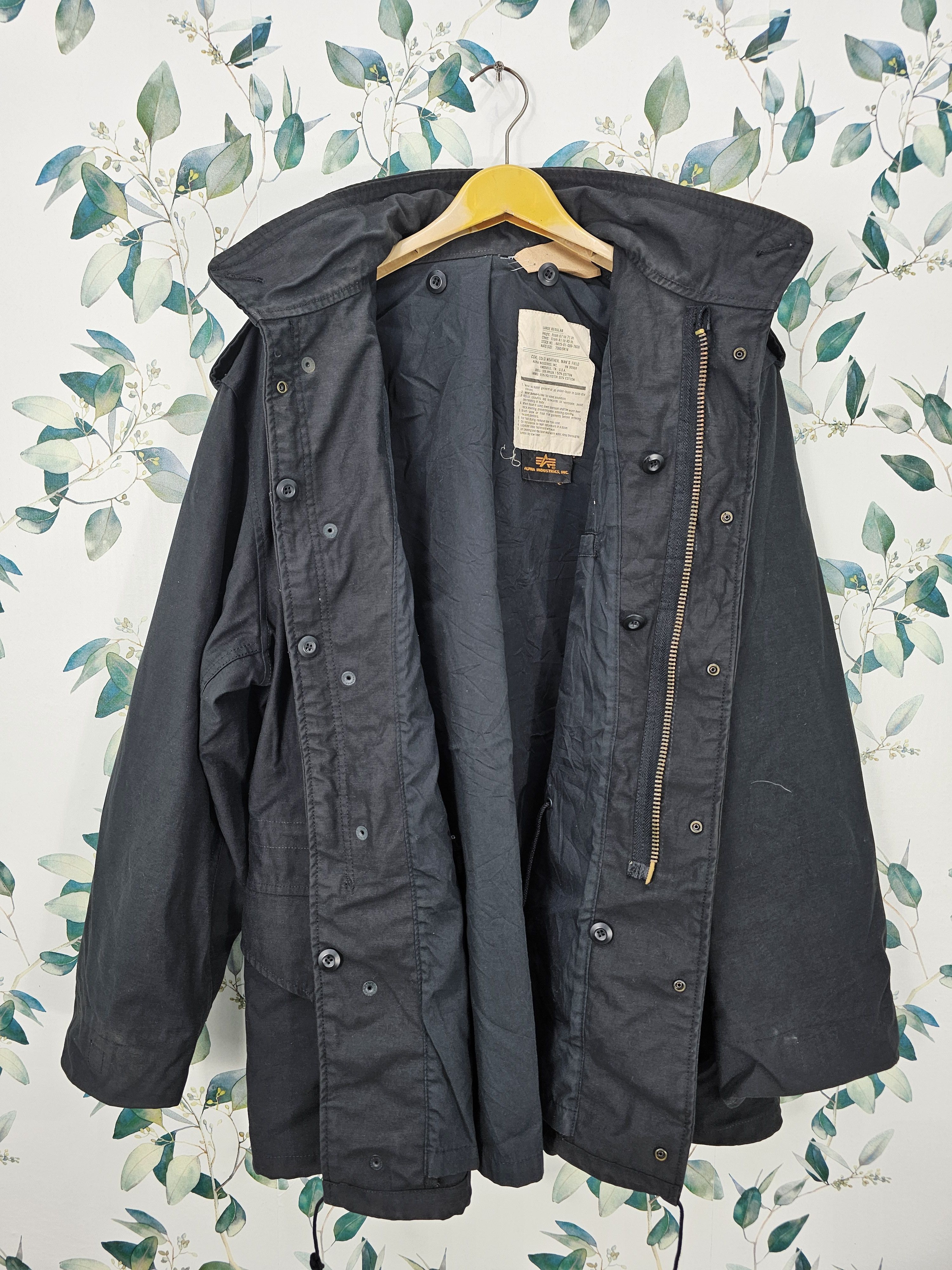 Alpha Industries ALPHA INDUSTRIES Multi Pocket Military Parka Jacket J0109 Size US L / EU 52-54 / 3 - 7 Thumbnail