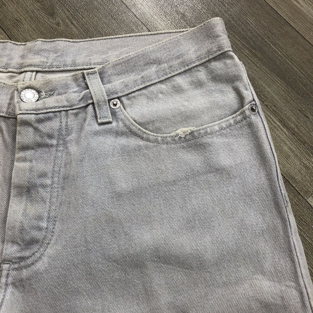 Helmut Lang VINTAGE HELMUT LANG DENIM PANTS Size US 30 / EU 46 - 9 Thumbnail