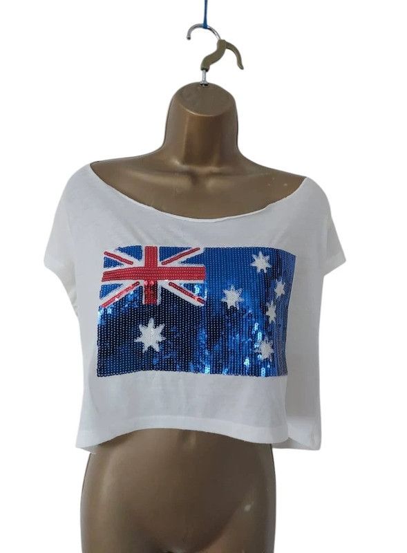 Vintage Ally vintage style crop top S Size S / US 4 / IT 40 - 1 Thumbnail