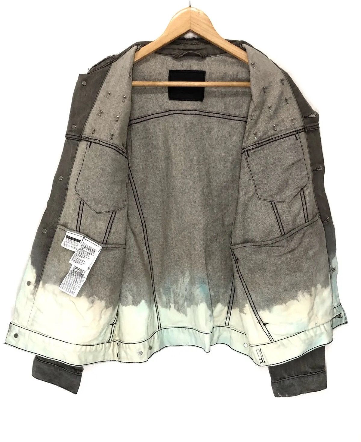If Six Was Nine × Levi's × Levi's Made & Crafted Levi's Paint Splash Denim Tears Studded Jacket Size US M / EU 48-50 / 2 - 10 Thumbnail