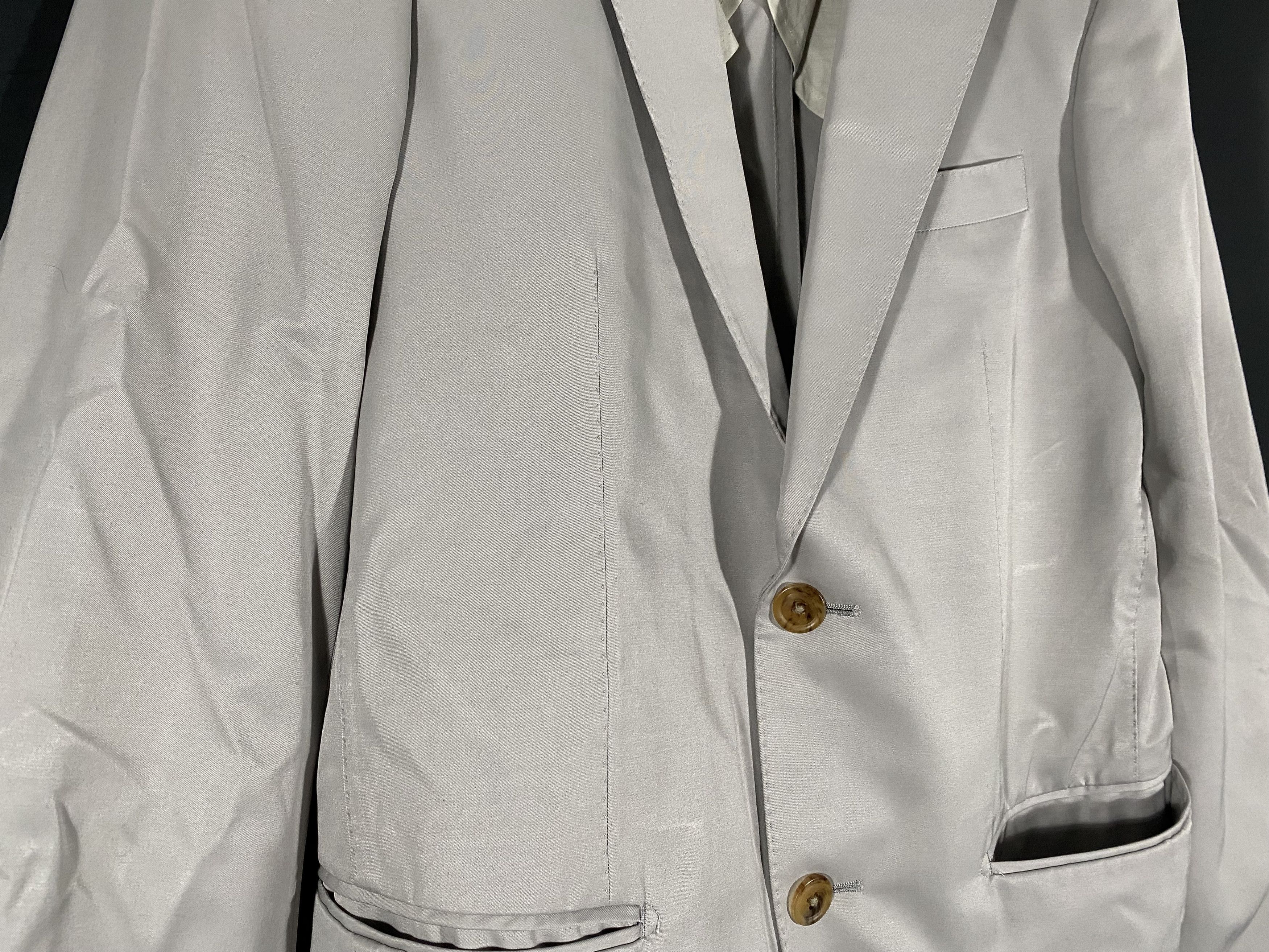 Jil Sander x Uniqlo +J Single breasted tapering blazer white
