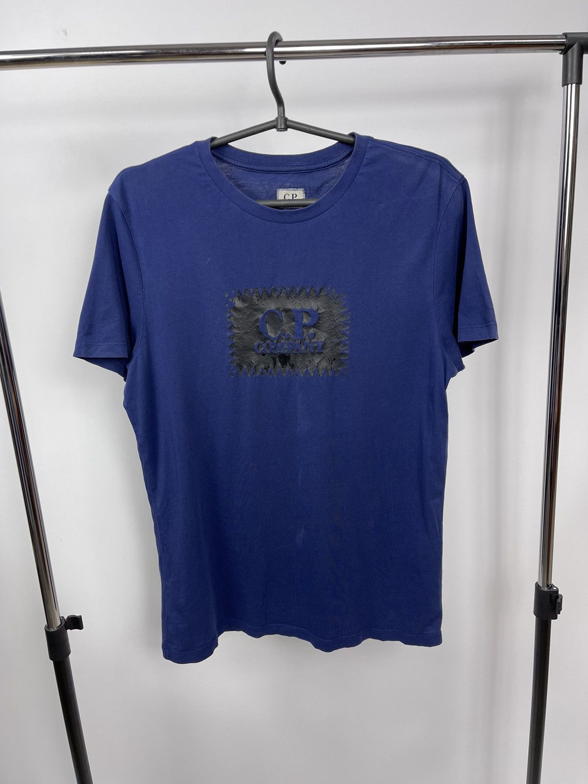 C.P. Company C.P. Company T-Shirt Big Logo Size S Blue Size US S / EU 44-46 / 1 - 1 Thumbnail