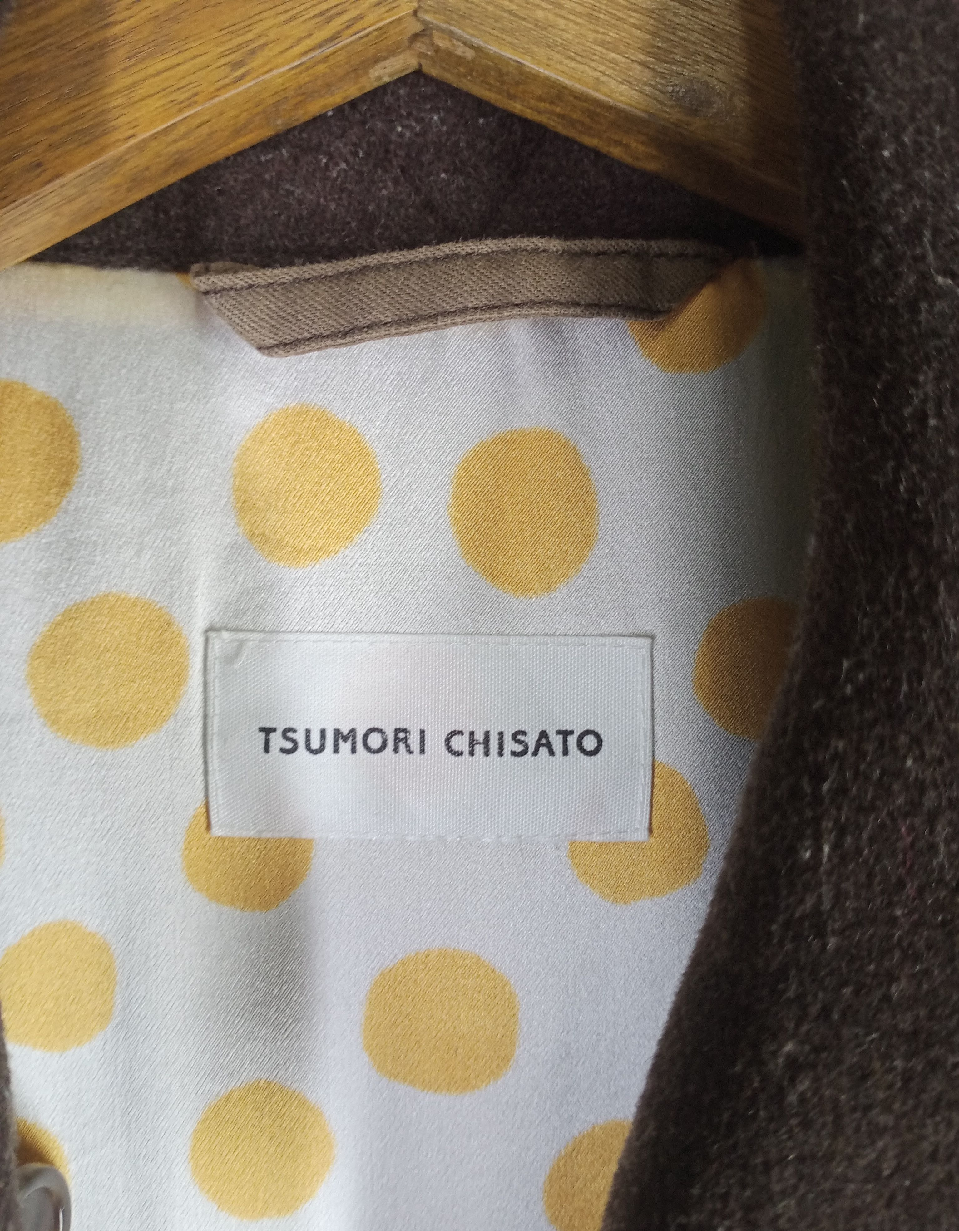Tsumori Chisato Rare Vintage Issey Miyake Tsumori Chisato Wool Coat Jacket Size US M / EU 48-50 / 2 - 7 Thumbnail