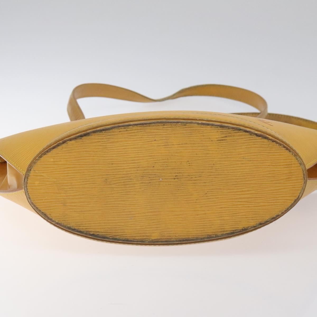 Louis Vuitton LOUIS VUITTON Epi Saint Jacques Hand Bag Yellow M52279 Size ONE SIZE - 5 Thumbnail
