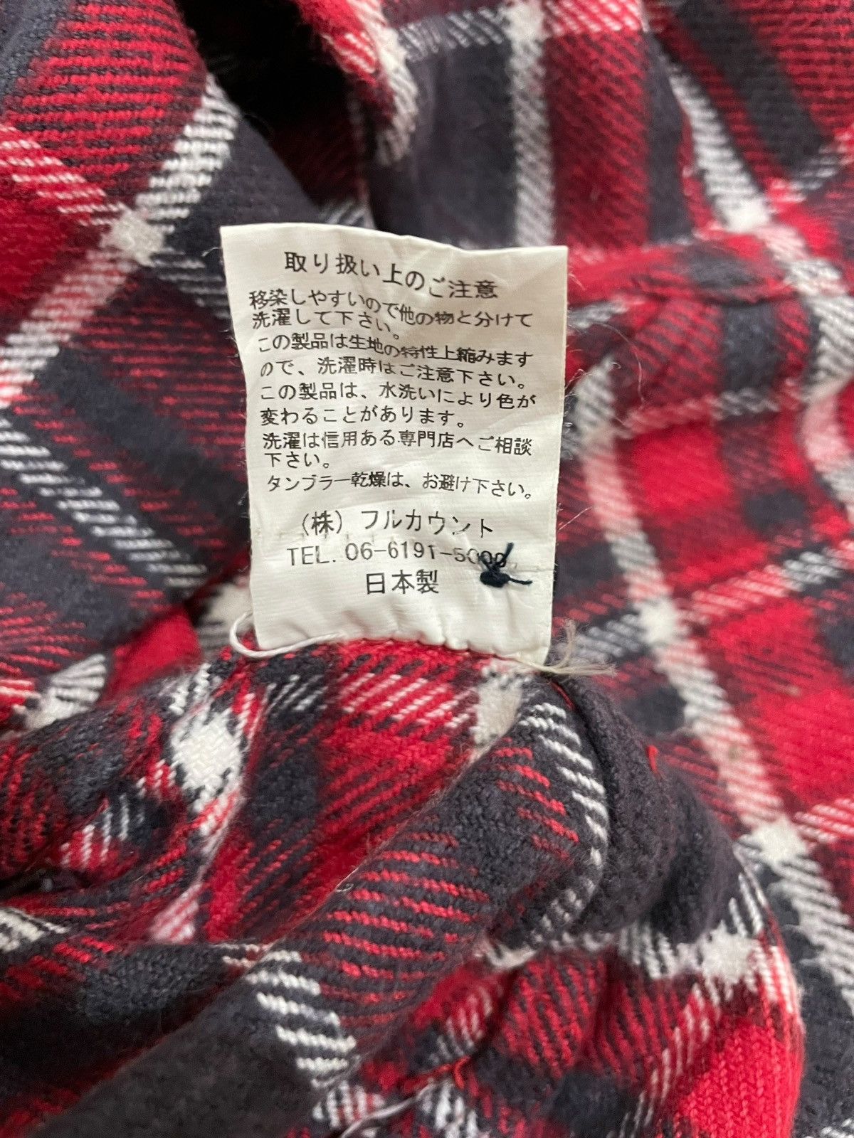 Full Count & Co. Full Count Flannel Shirt Button Up Size US S / EU 44-46 / 1 - 7 Thumbnail