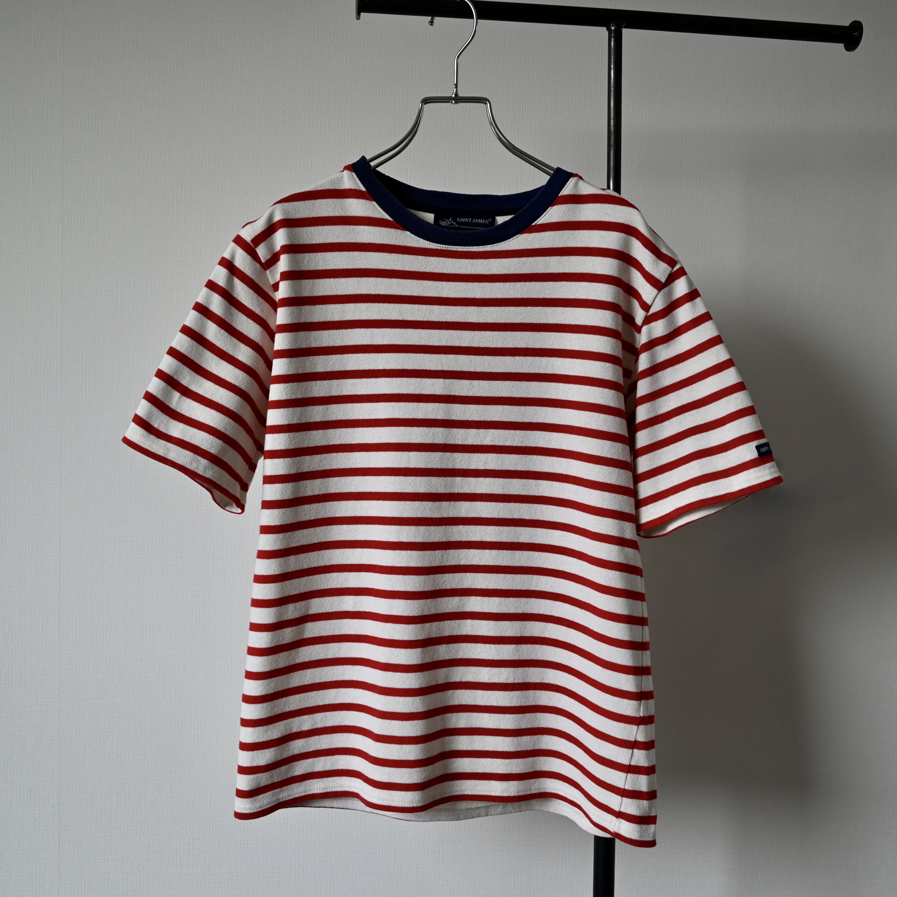 Saint James SAINT JAMES heavyweight ringer crewneck breton shirt, 3.5 Size US S / EU 44-46 / 1 - 1 Thumbnail