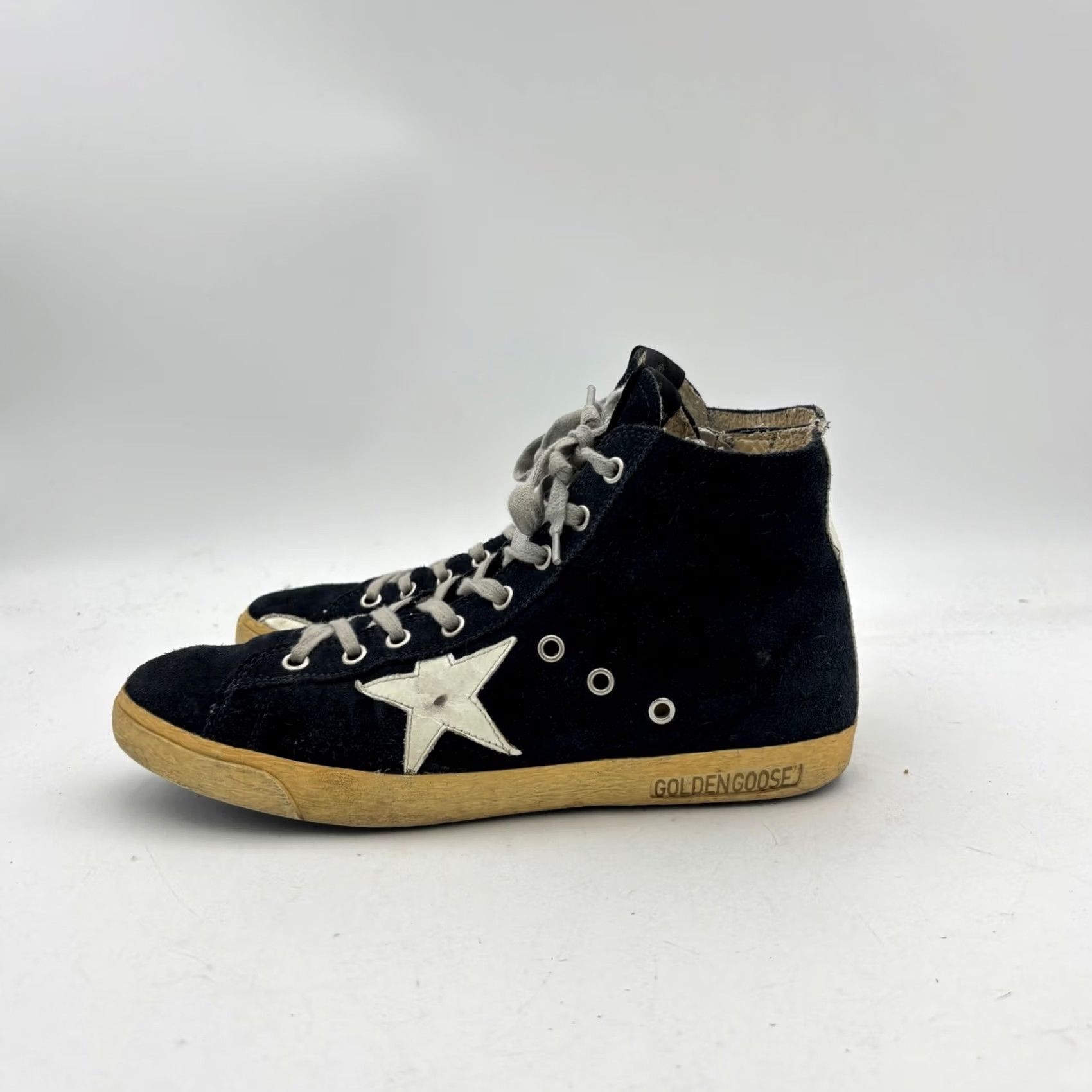 Golden Goose Golden Goose Francy Hi Top Skate Suede Sneakers Shoes Women's 40 US 10 Size L / US 10 / IT 46 - 6 Thumbnail