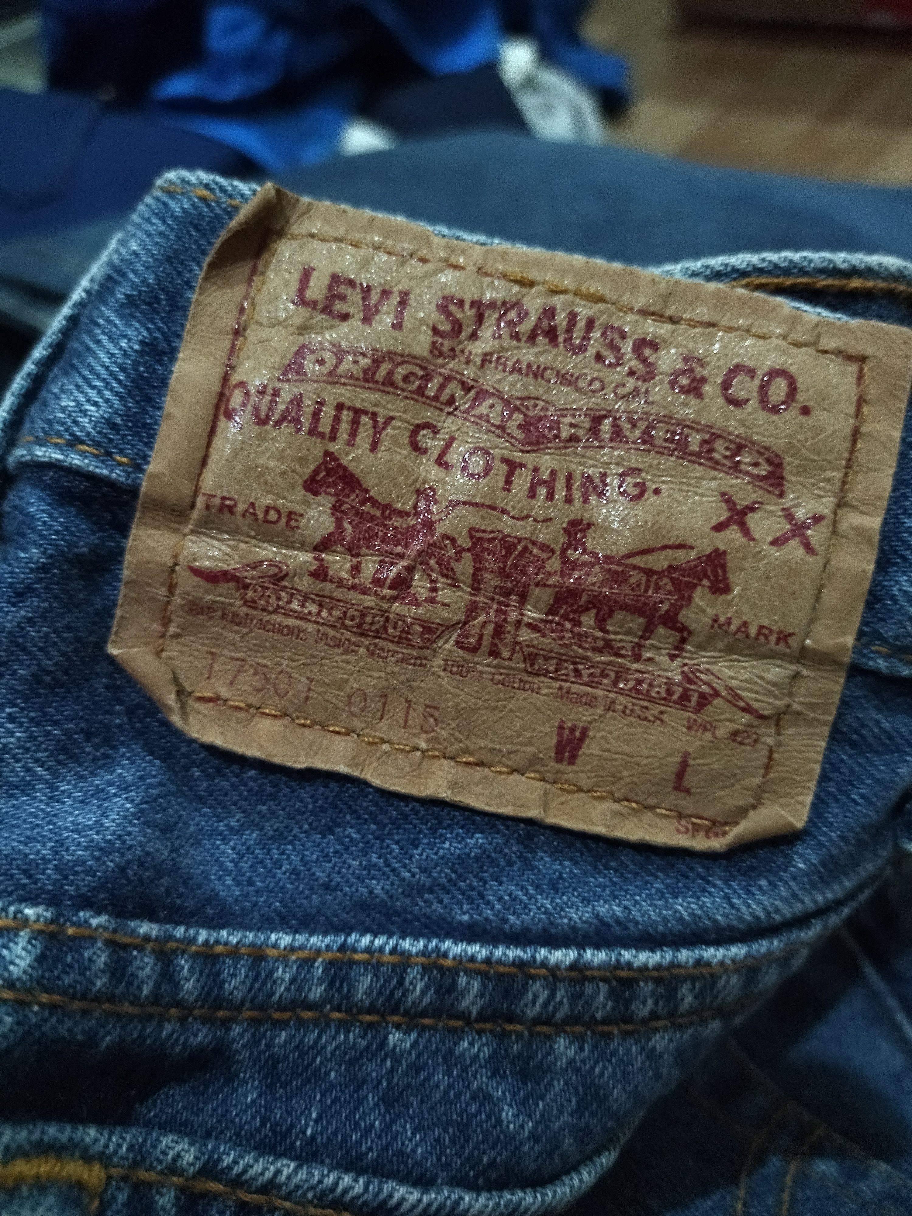 Levi's × Vintage Vintage 501 Levis 1990s Made in USA Size 24" / US 00 / IT 34 - 8 Thumbnail