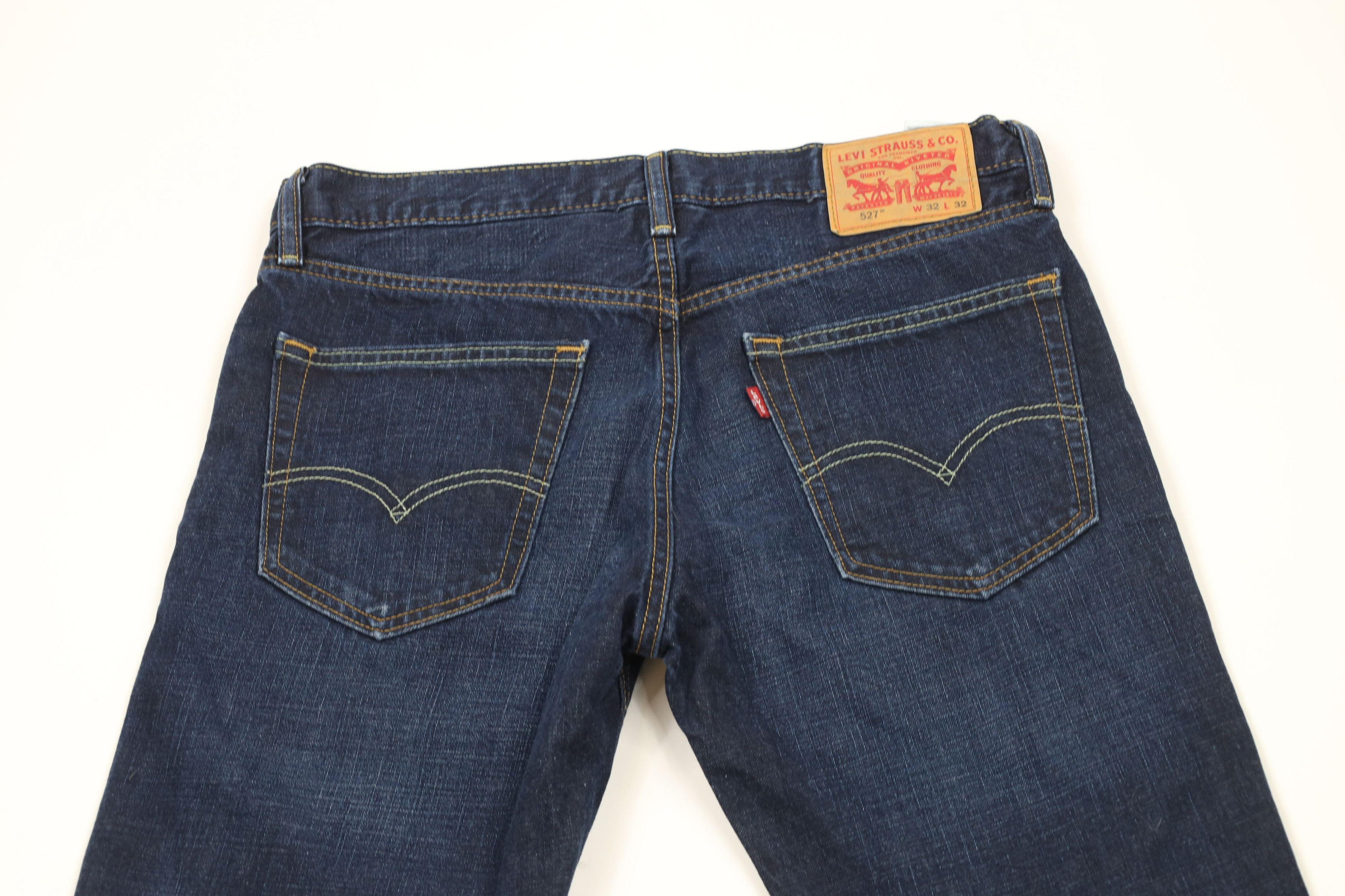 Levi's × Vintage Vintage Y2K Levis 527 Slim Fit Bootcut Denim Jeans Blue Size US 32 / EU 48 - 10 Thumbnail