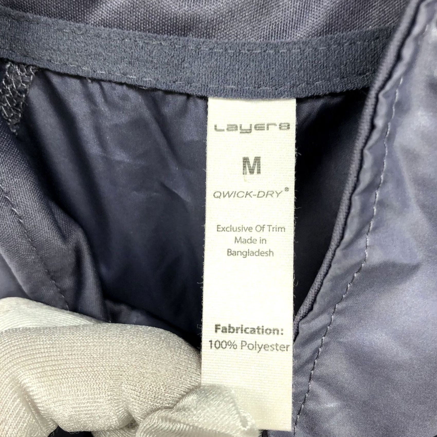 Layer 8 Layer 8 Windbreaker Jacket Womens M Lightweight Packable Hooded Purple Zip Size M / US 6-8 / IT 42-44 - 6 Thumbnail
