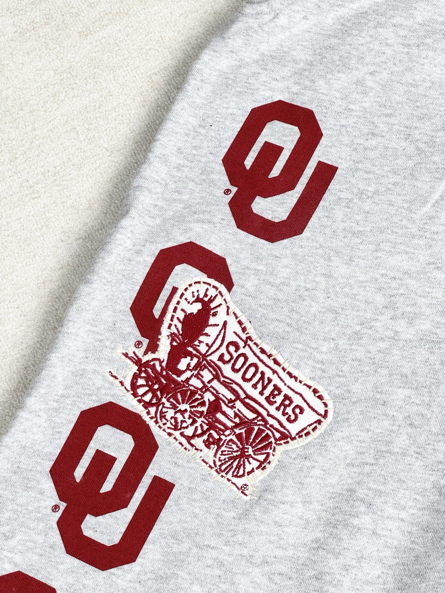 Mitchell & Ness × Travis Scott Oklahoma Sooners Classic Sweatpants Size US 32 / EU 48 - 7 Thumbnail