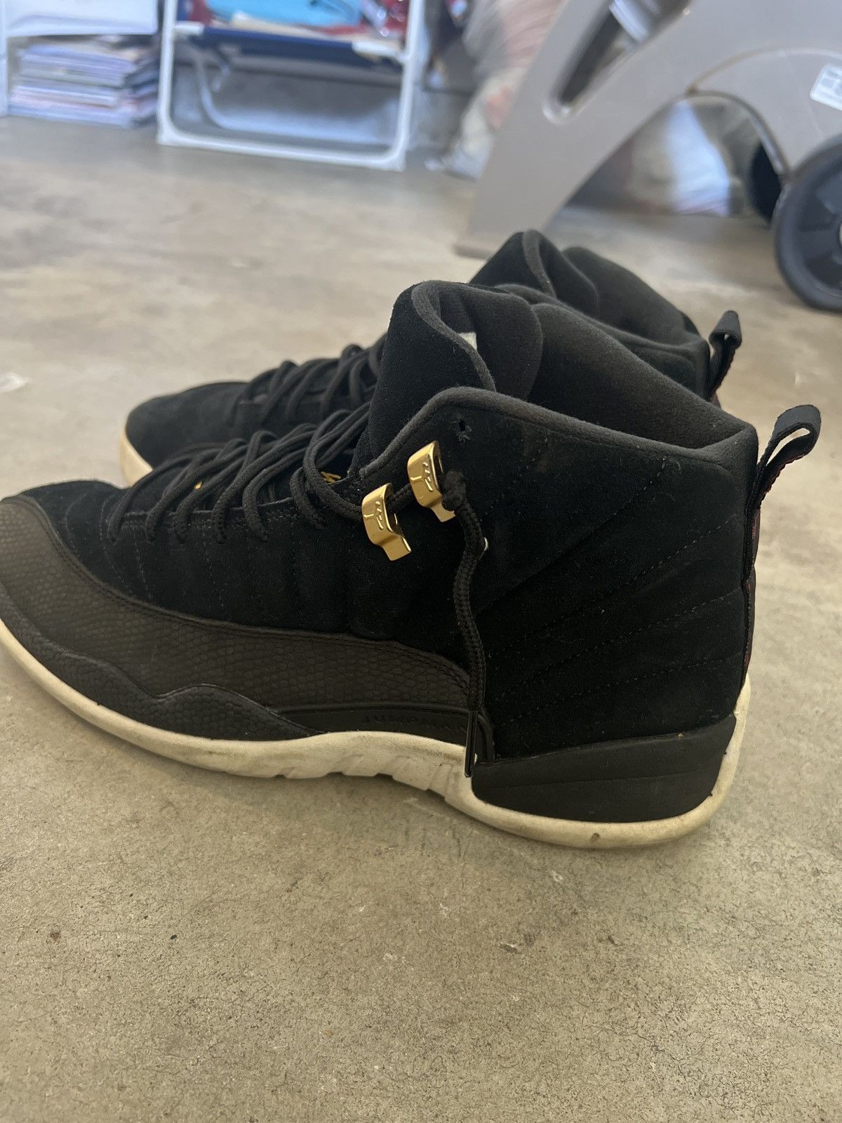 Jordan Brand Air Jordan 12s Reverse Taxis Size US 11 / EU 44 - 3 Thumbnail