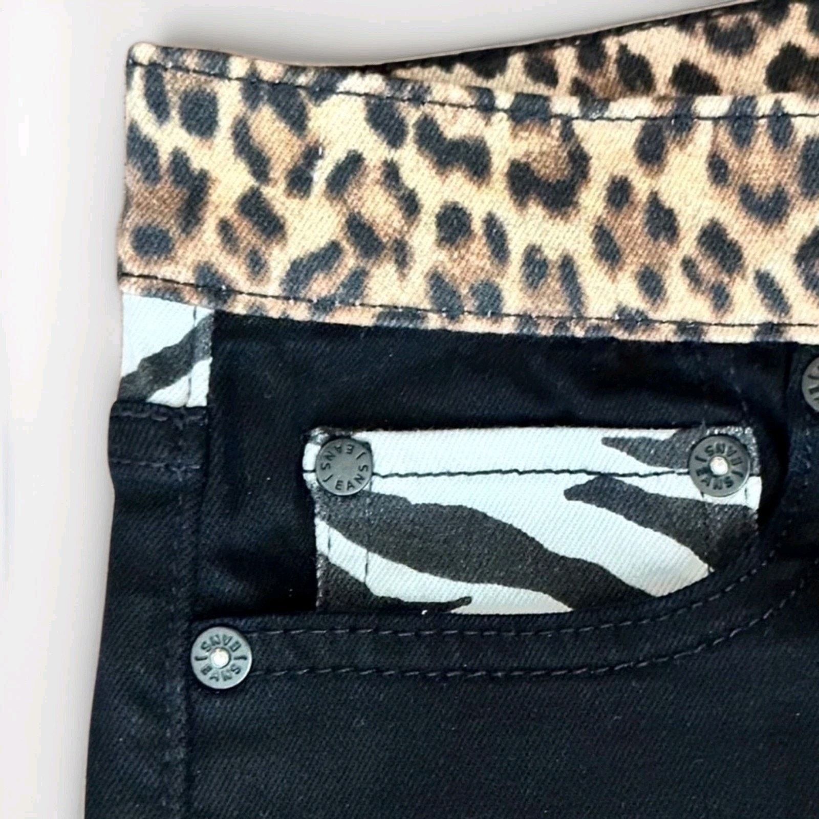 Alice + Olivia Alice + Olivia Baby Boot Animal Print QUEEN Of The Night 25 Size 25" / US 0 / IT 36 - 12 Thumbnail
