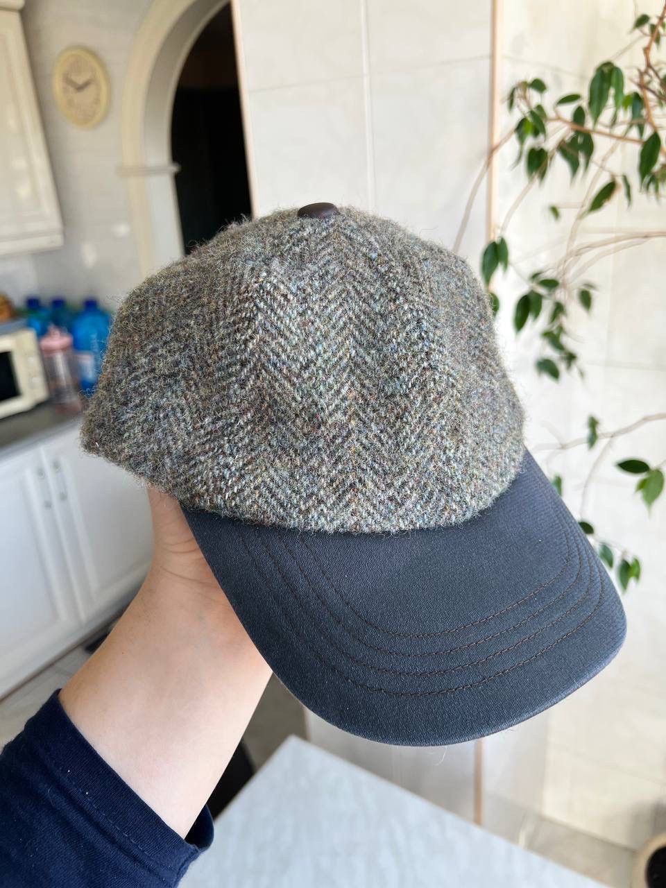 Harris Tweed VERY RARE HARRIS TWEED CAP ENGLAND STYLE 00s Y2K HATS CASUAL Size ONE SIZE - 1 Thumbnail