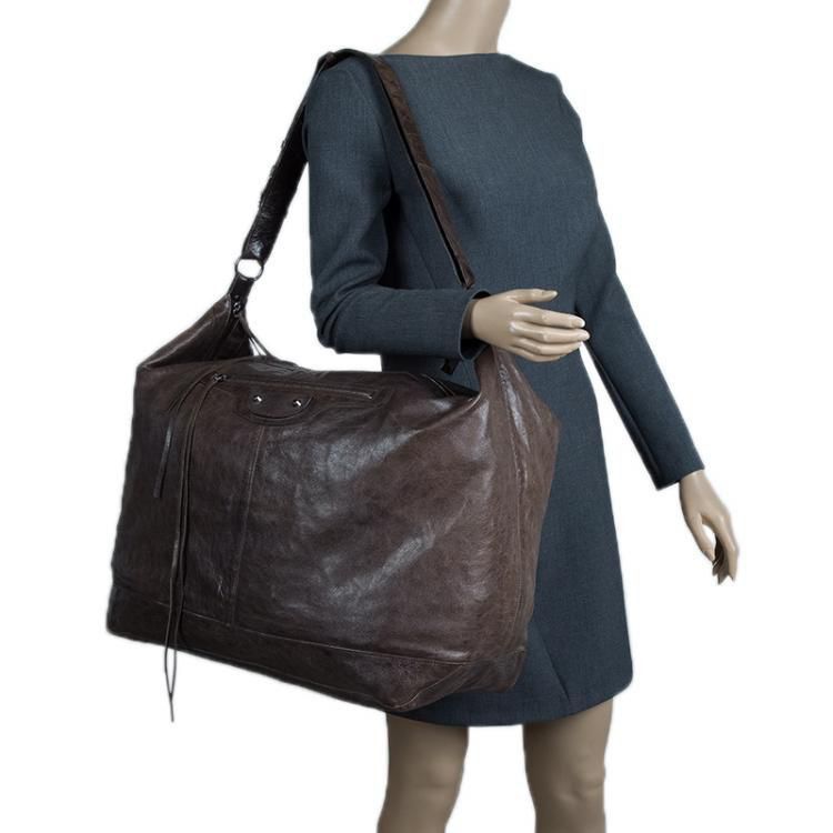 Balenciaga Authentic Balenciaga Motocross Classic Courier XL Hobo Bag Size ONE SIZE - 13 Thumbnail
