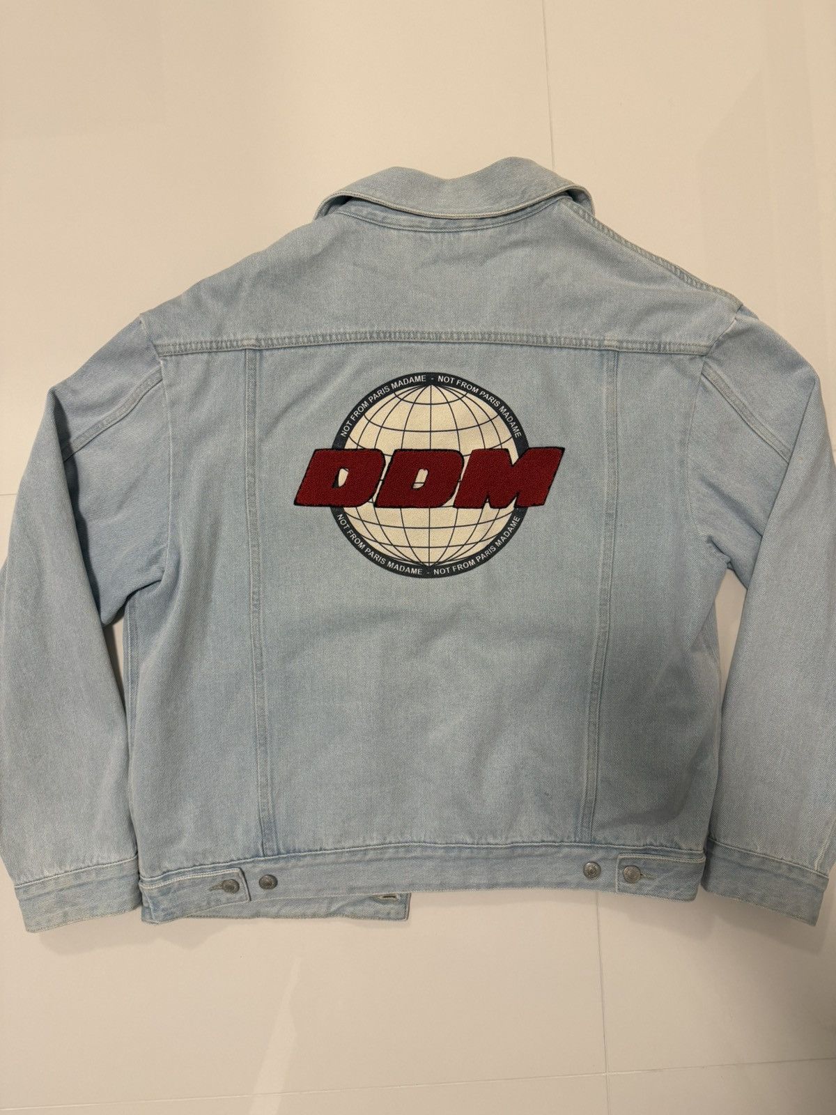 Drole De Monsieur DDM Worldwide Denim Jean Jacket Size US XL / EU 56 / 4 - 1 Thumbnail