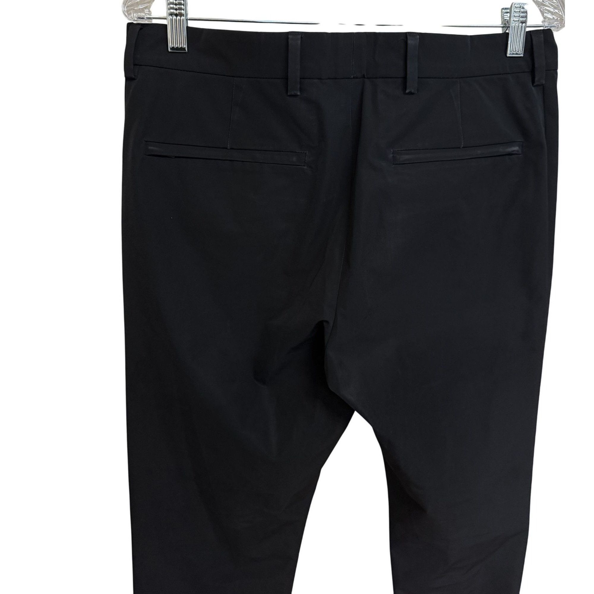 Prada Prada Mens Black Slim Fit Trousers Size 46 Made In Italy Size US 30 / EU 46 - 8 Thumbnail