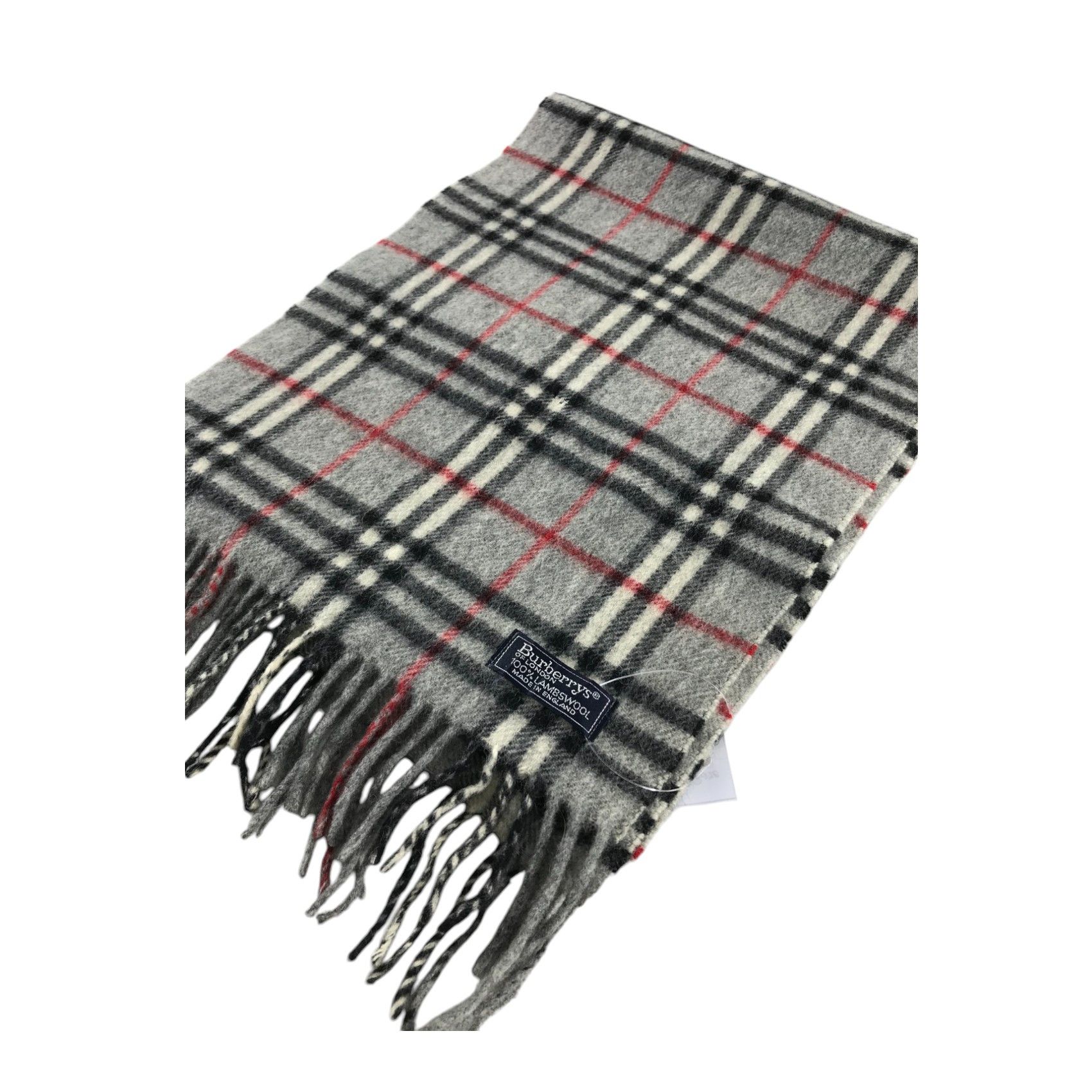 Burberry × Vintage Burberry Scarf / Muffler / Neckwear - WW3062 Size ONE SIZE - 3 Thumbnail