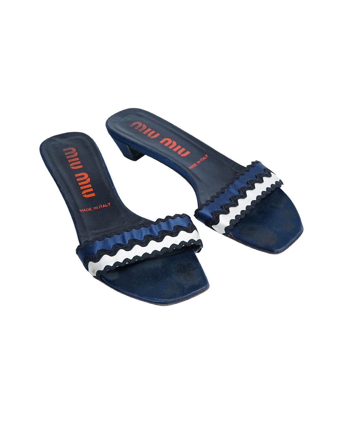 Miu Miu Miu Miu S/S1998 Mules Size US 6.5 / IT 36.5 - 2 Thumbnail