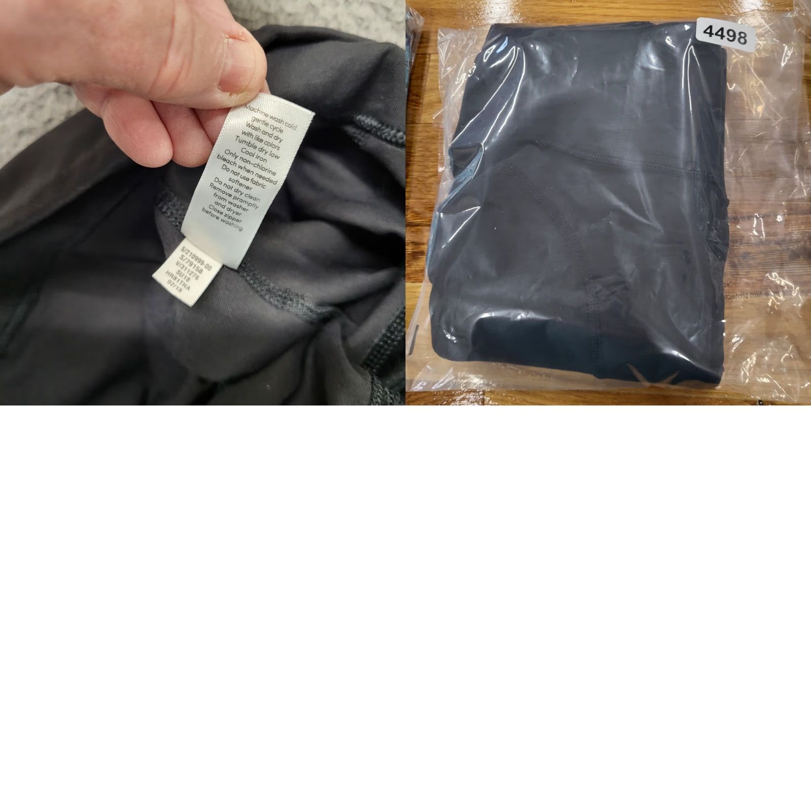 Athleta Athleta Leggings Women’s Size Small Black Crop Workout W/ Zipper Pocket Pants Size 28" / US 6 / IT 42 - 9 Thumbnail