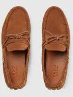 Gucci oc11z1025 Men's Driver With Interlocking G Shoes in Brown Size US 7.5 / EU 40-41 - 5 Thumbnail