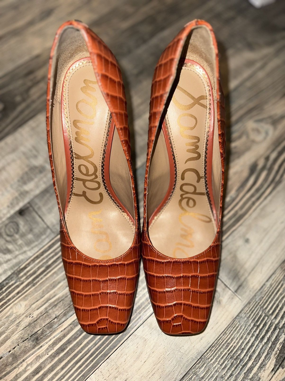 Sam Edelman SAM EDELMAN Beth Pump - Cinnamon Spice size 8 Size US 8 / IT 38 - 3 Thumbnail