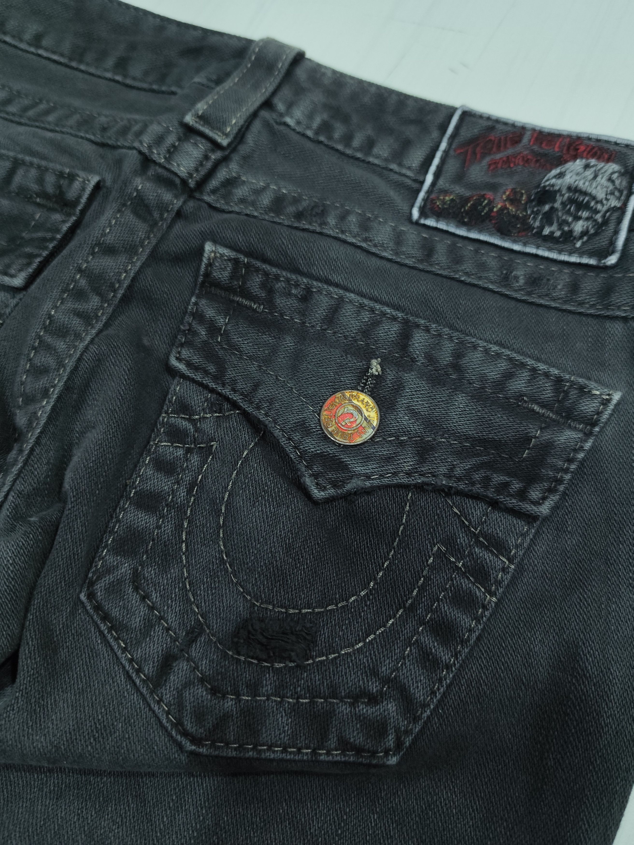 True Religion True religion vintage denim & twill billy charcoal Size 27" / US 4 / IT 40 - 8 Thumbnail
