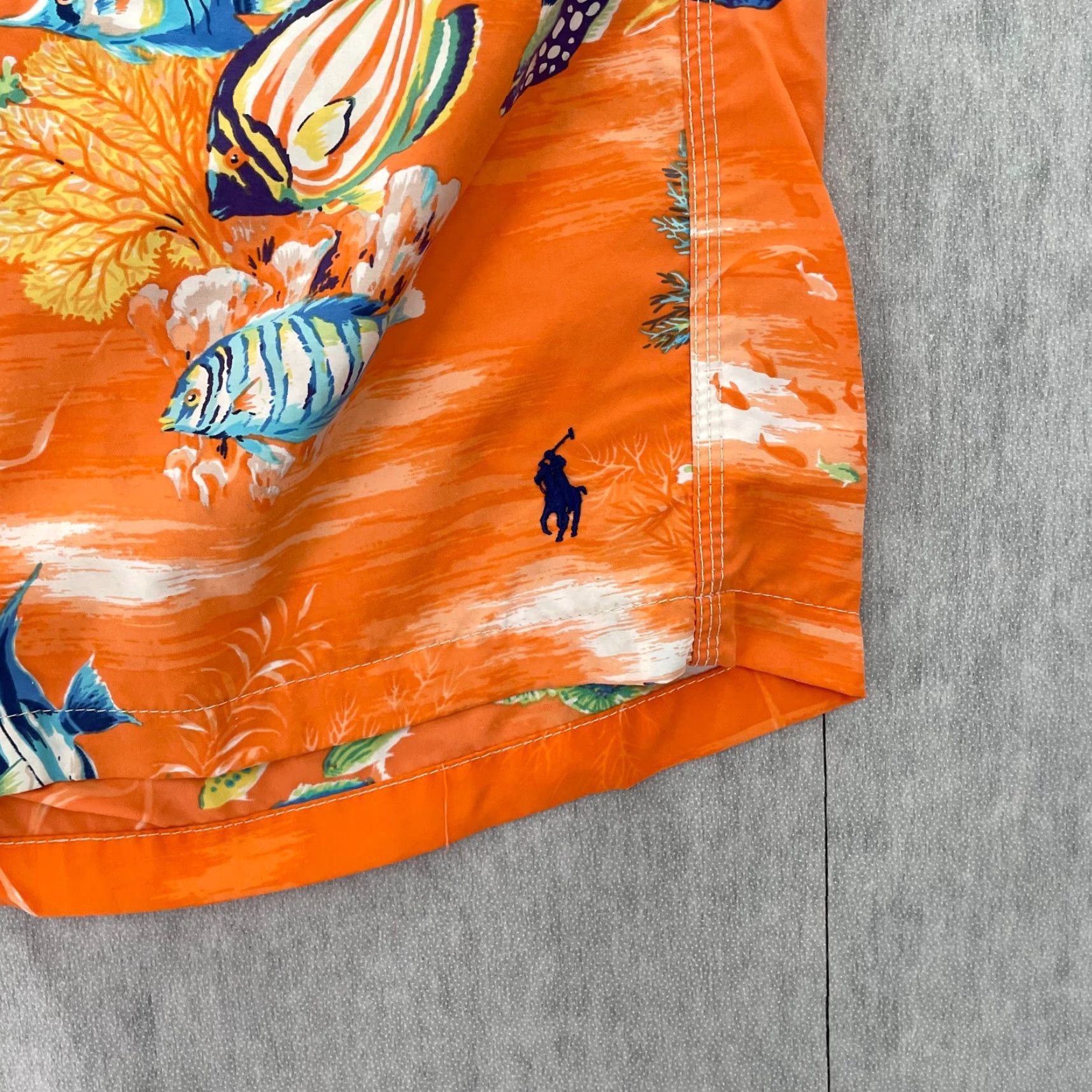 Polo Ralph Lauren VINTAGE Polo Ralph Lauren Hawaiian Swimwear Trunks Size L Men Bottoms Trunks Swimwear Holiday Tropical Golfwear? Size US L / EU 52-54 / 3 - 4 Thumbnail