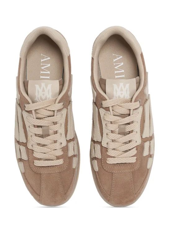 Amiri o1lsvrm0425 Pacific Bones Low Sneakers in Brown Size US 12 / EU 45 - 4 Thumbnail
