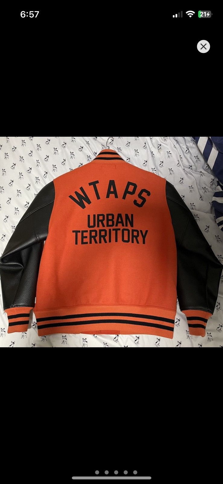 Wtaps Wtaps wopo melton baseball varsity jacket | Grailed