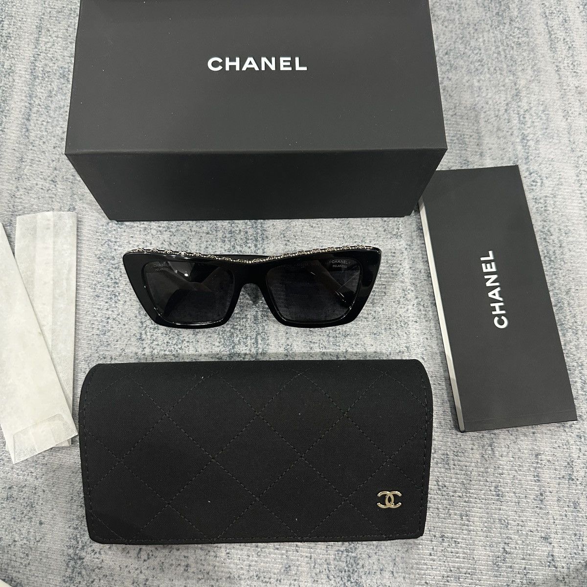 Chanel CHANEL 0CH5540 C622S8 SUNGLASSES Size ONE SIZE - 2 Thumbnail