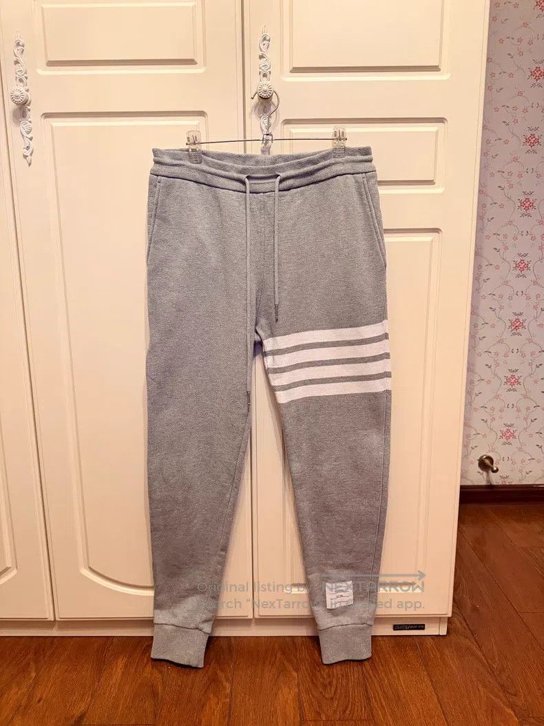 Thom Browne Thom Browne Gray Sports Casual Pants Size US 40 / EU 56 - 1 Thumbnail