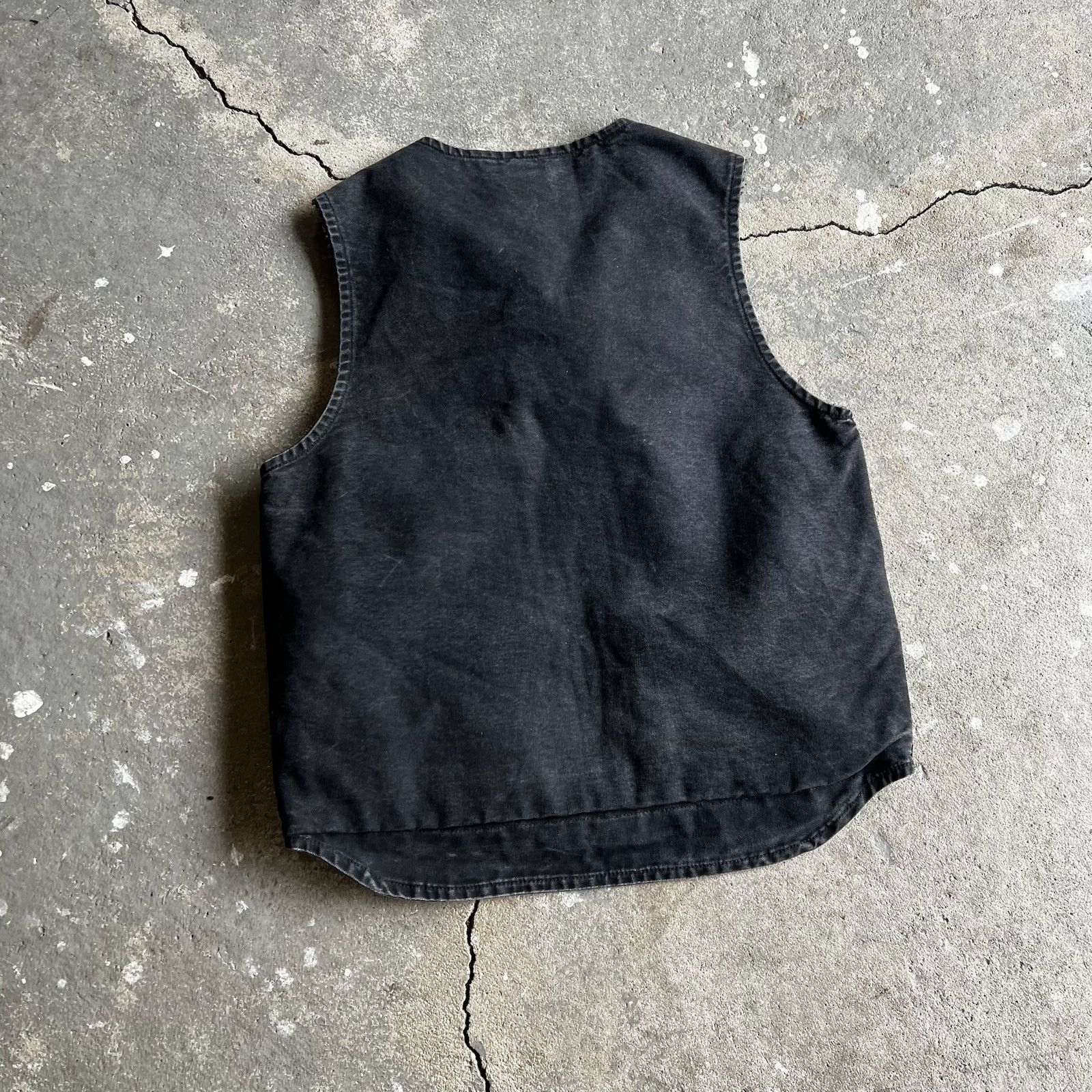 Carhartt × Vintage Carhartt V26 BLK black work wear vest Size US M / EU 48-50 / 2 - 4 Thumbnail